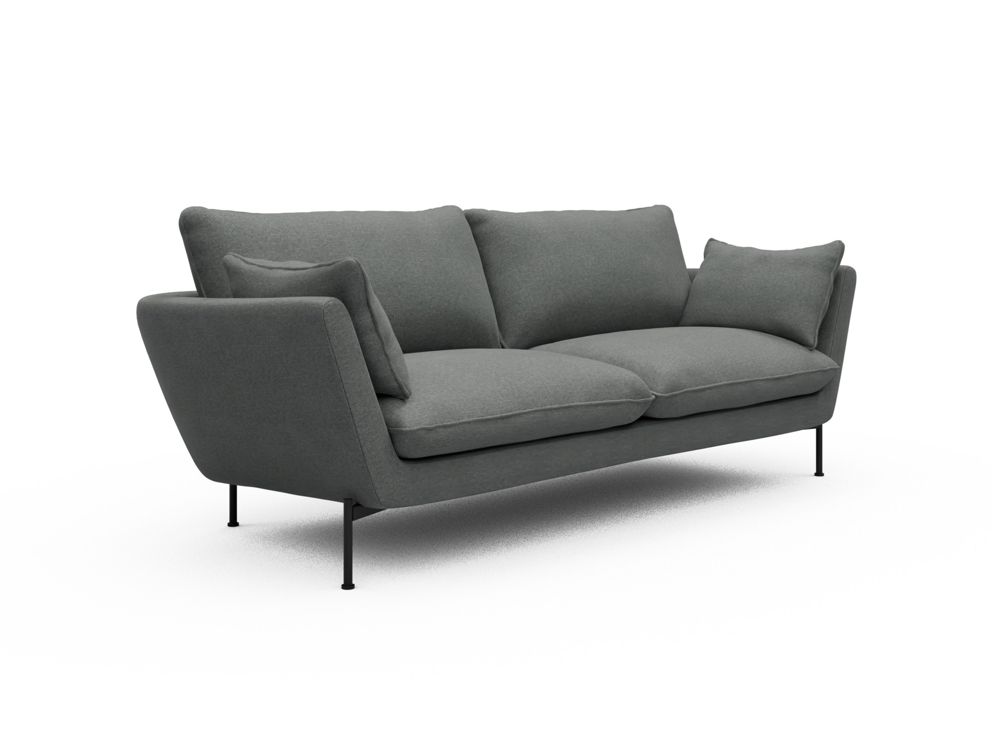 Skandi Home Sofa Anton 3-Sitzer Satya-Steel moebelfaktor