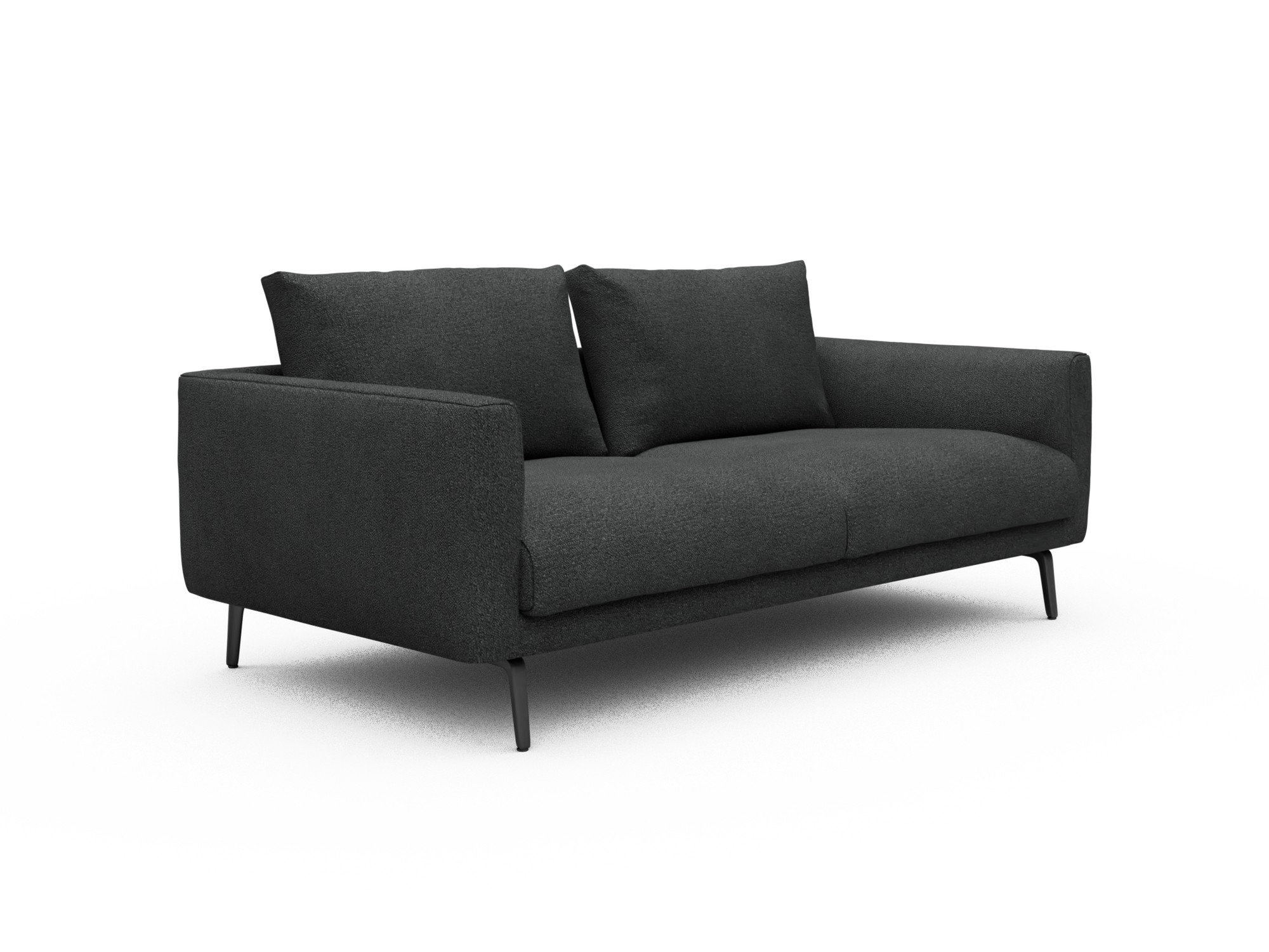Skandi Home Sofa Karl 2-5-Sitzer Boucle-Charcoal moebelfaktor