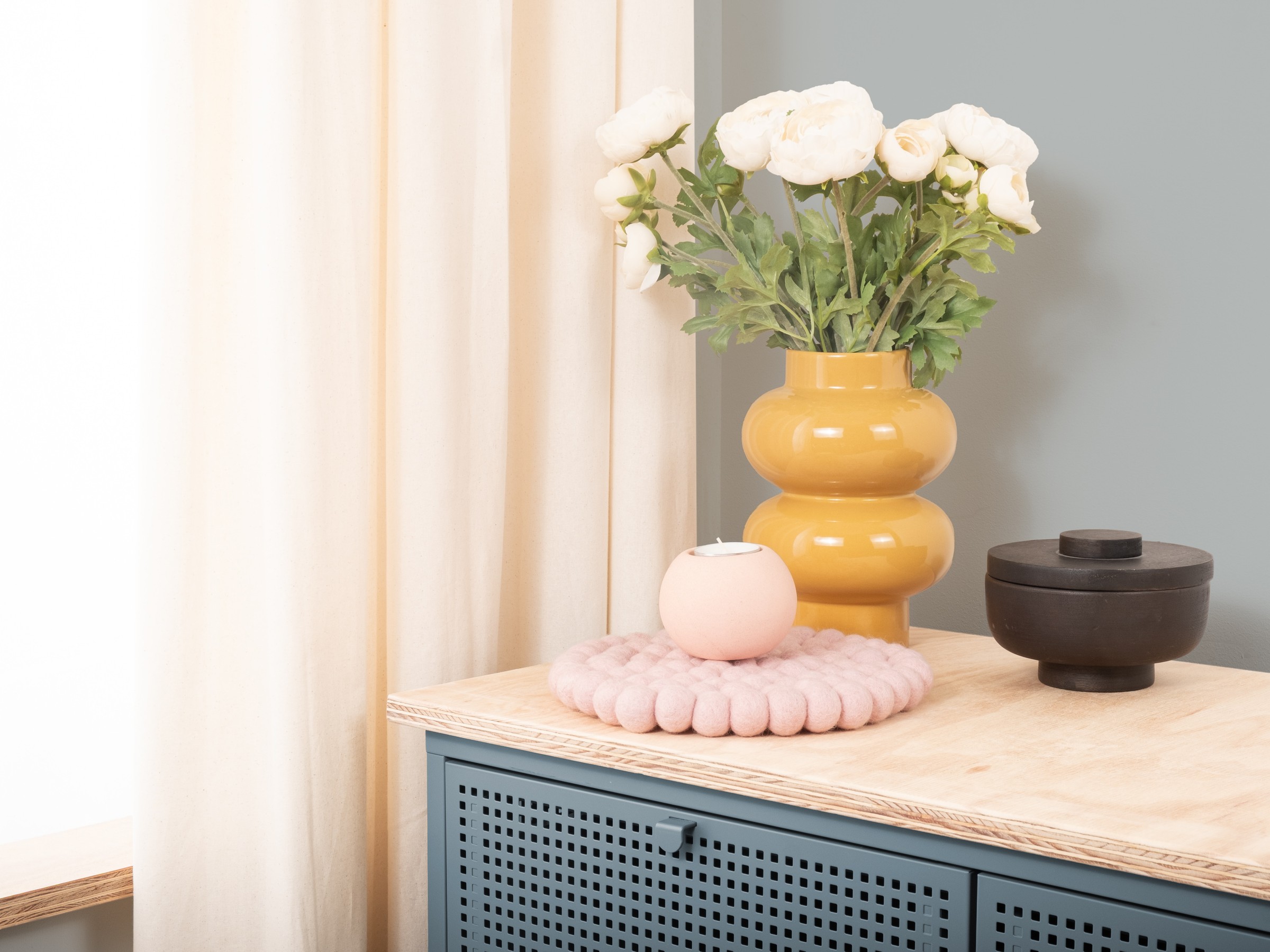 myfelt Mona Topfuntersetzer Zartrosa Ø 20 cm