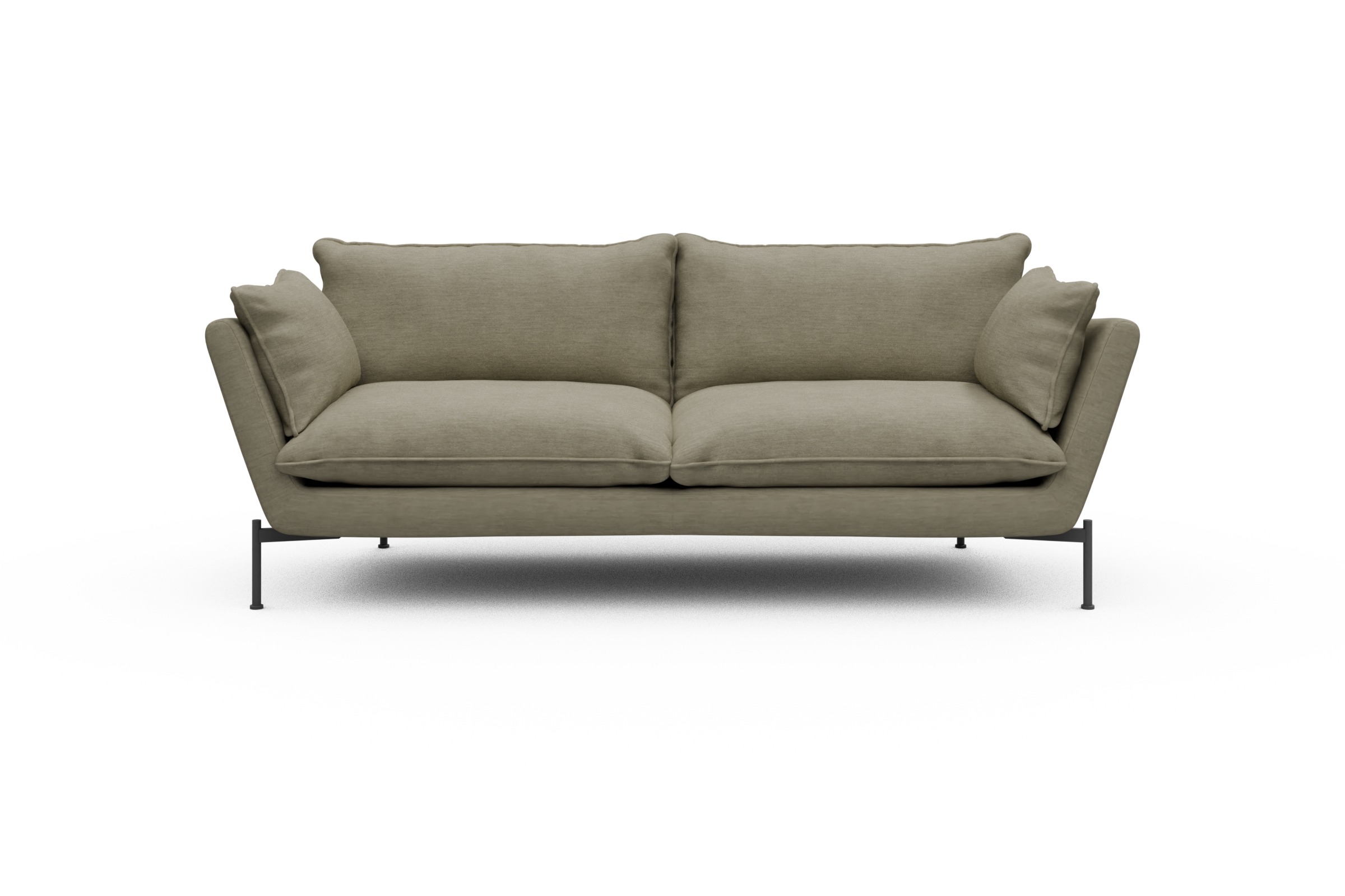 Skandi Home Sofa Anton PREMIUM 3-Sitzer Vivus-Dusty-Sand moebelfaktor