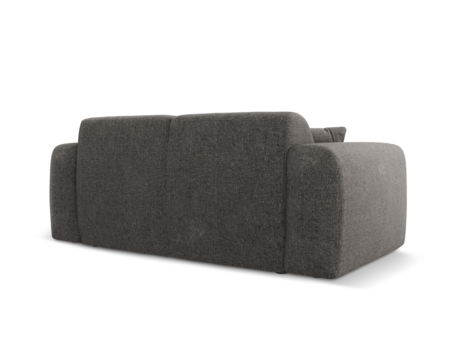Cosmopolitan Design Sofa Nolio 2-Sitzer Chenille Haga Grau
