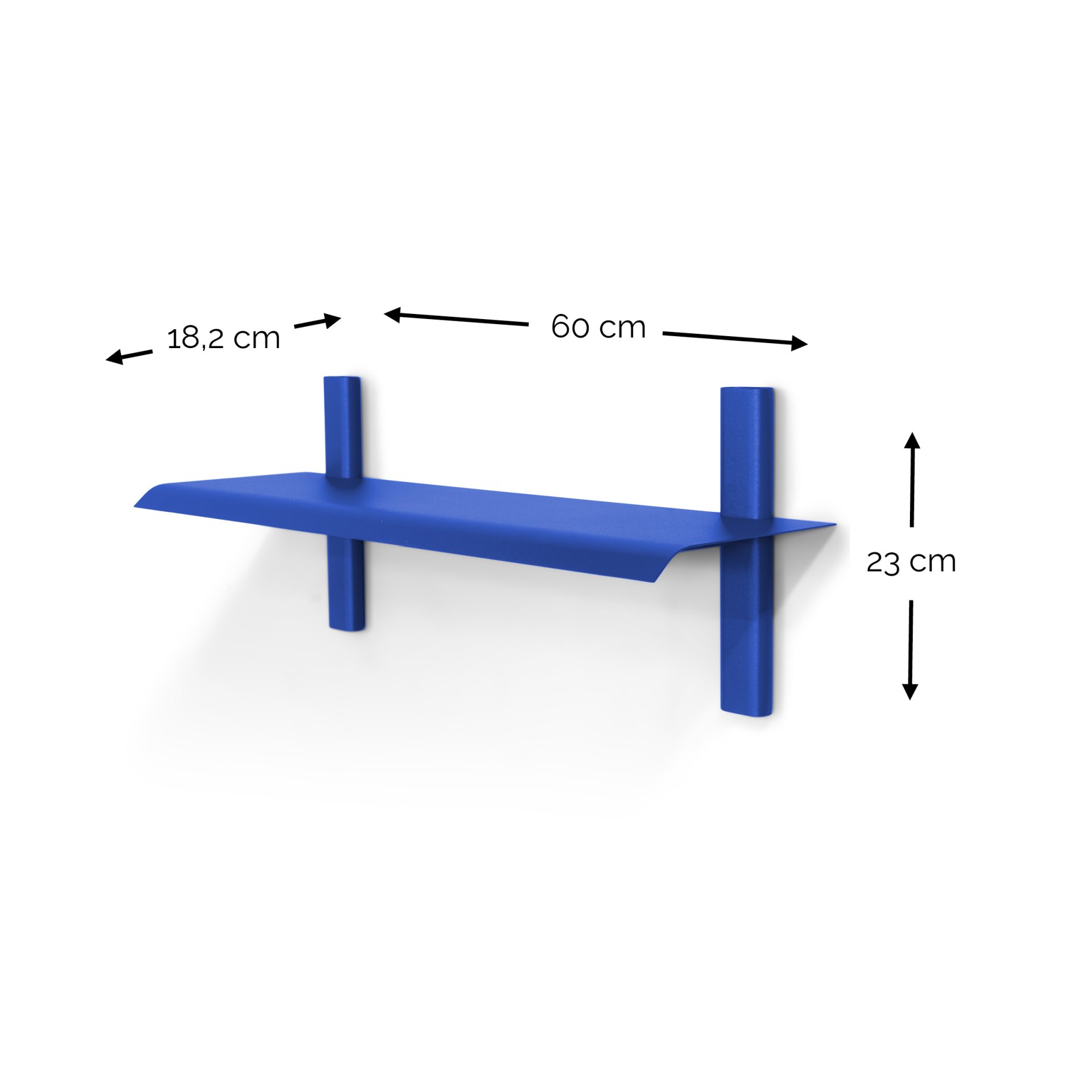 Spinder Design Wandregal Hola 2 Ultramarine