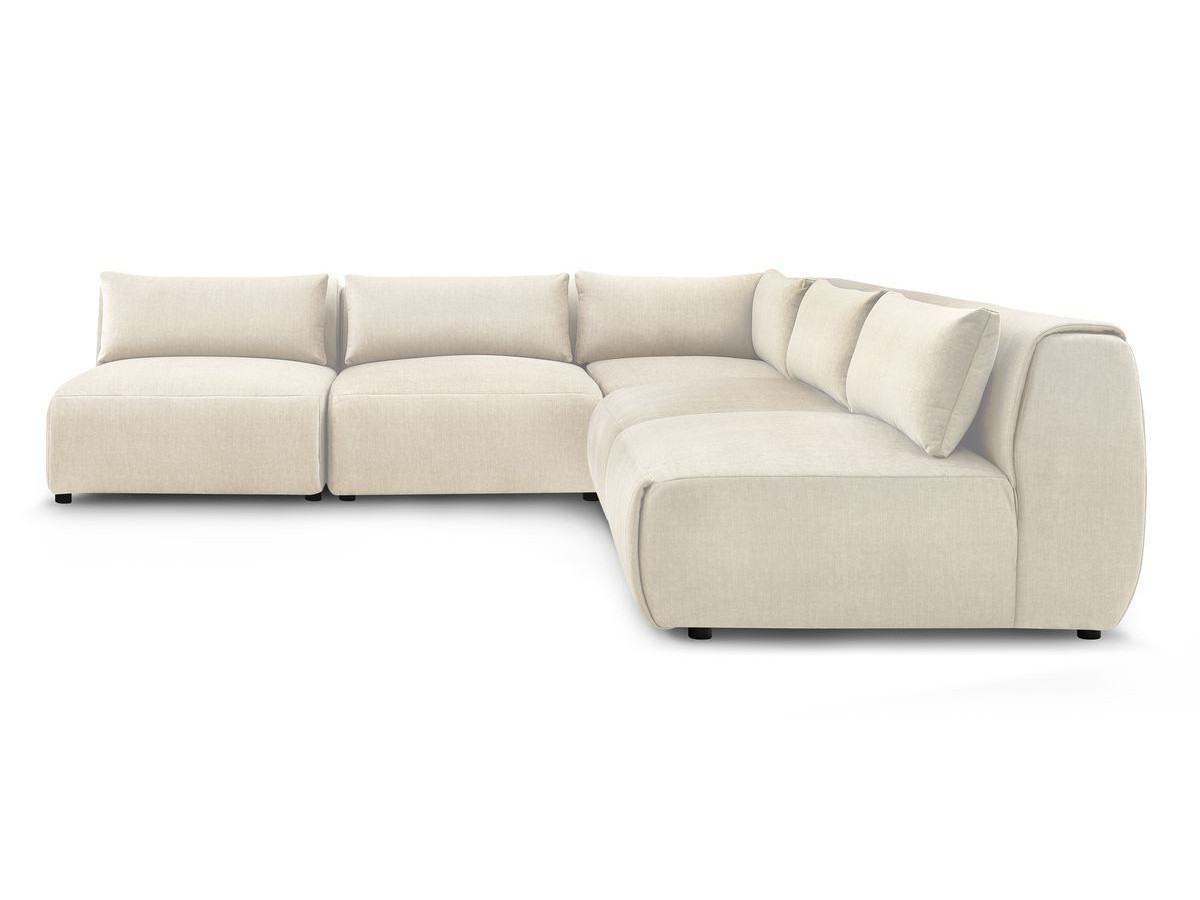 Bobochic Jeanne Ecksofa 299 × 299 cm Samt Beige