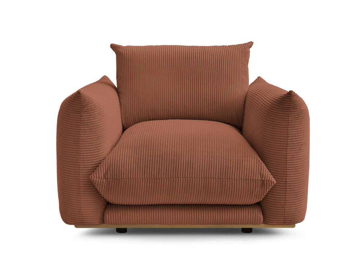 Bobochic Ernest Sessel Cordsamt Orange