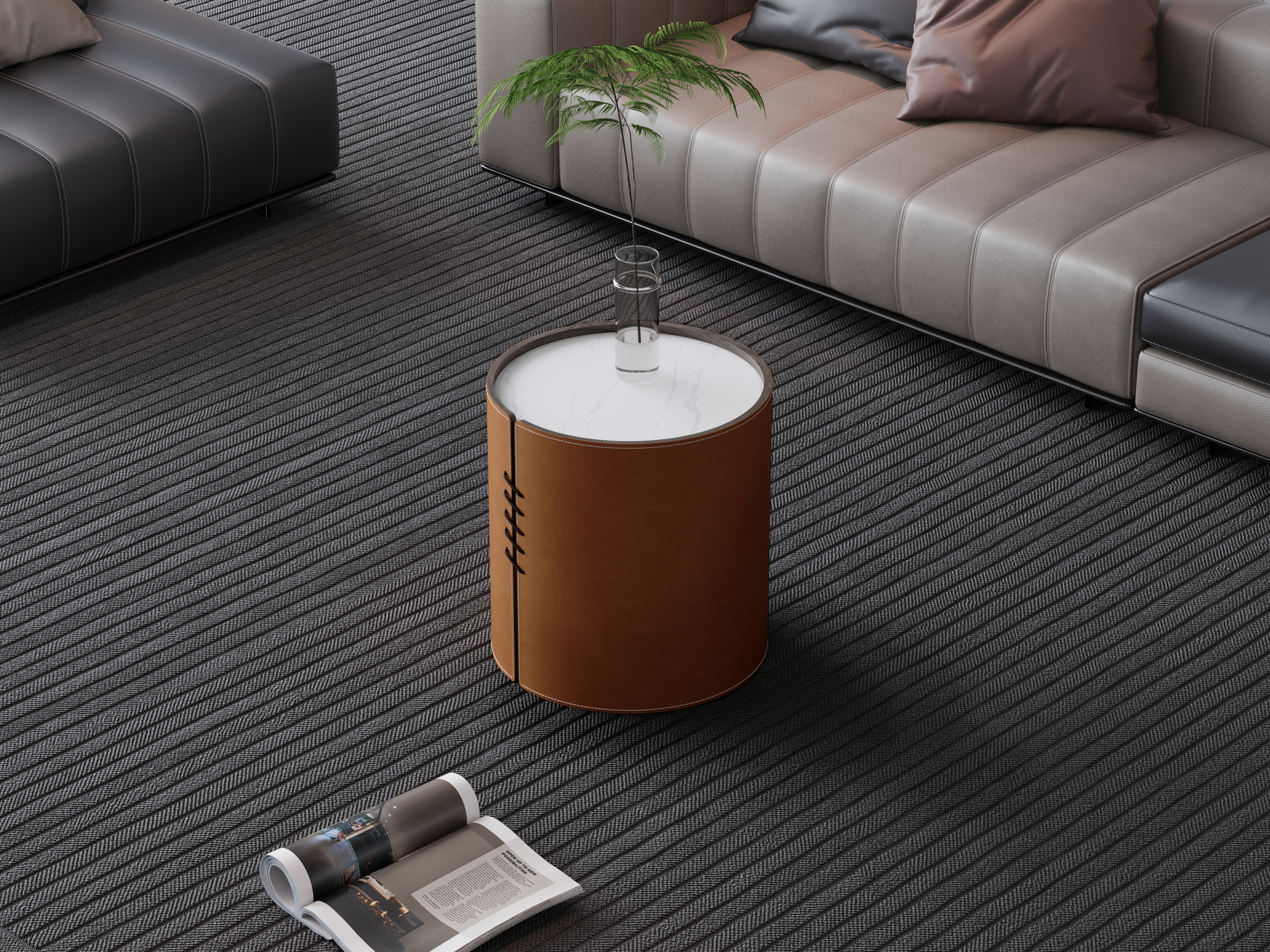 Livin Hill Nachttisch mit 1 Fach Modig Siena M36
