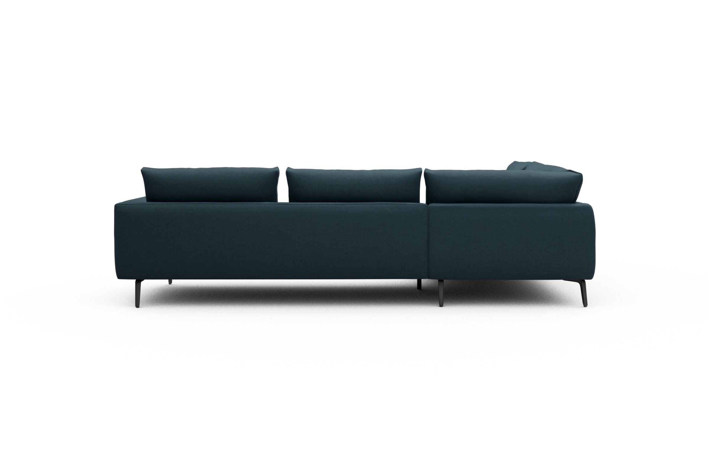 Ecksofa Karl Relax-Ecke links mit 2,5-Sitzer Satya-Indigo