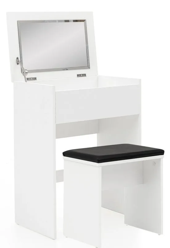 Schminktisch Hjallerup Weiß 60 × 40 × 81 cm