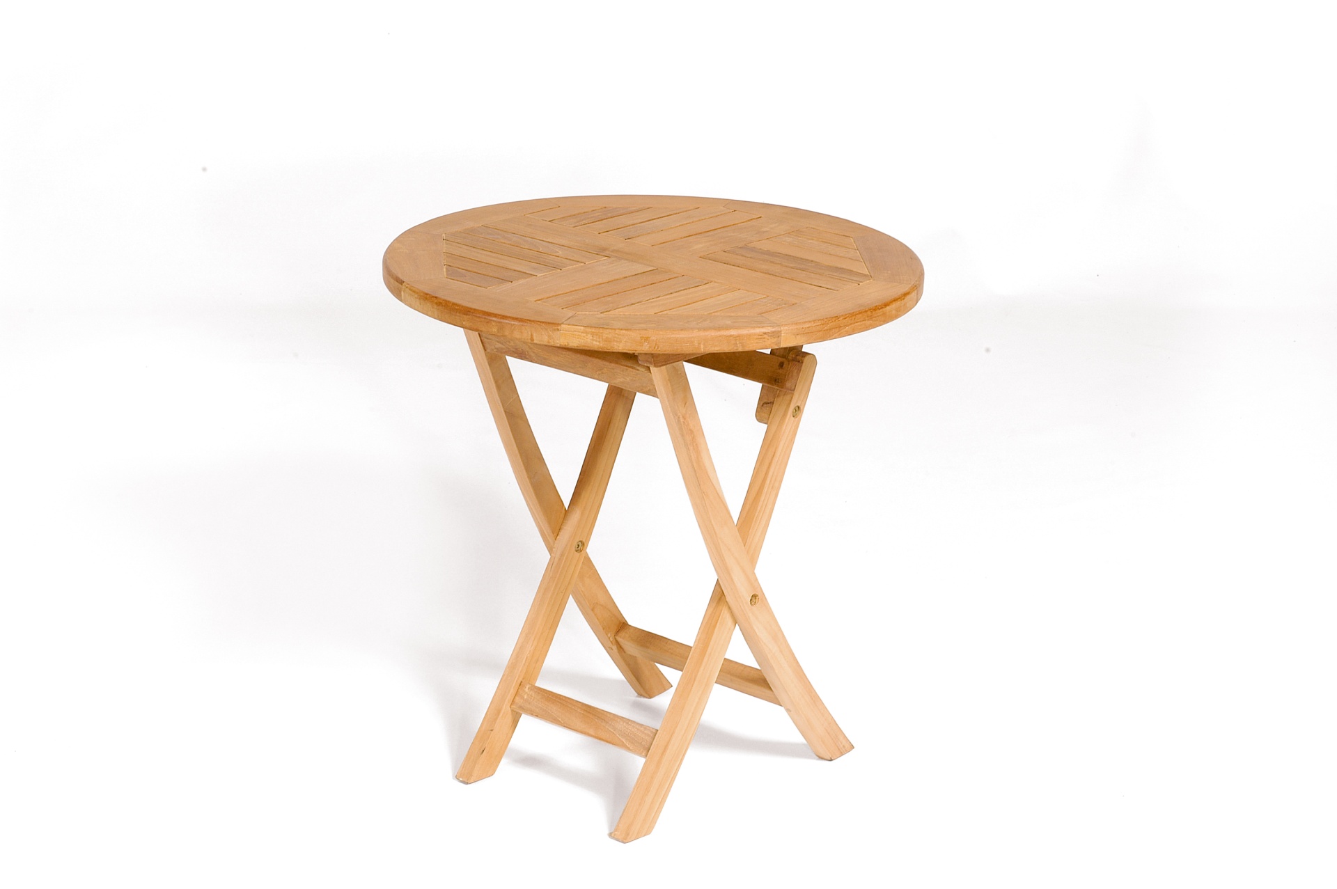 Sunny Smart Klapptisch York rund Teakholz natur 70cm