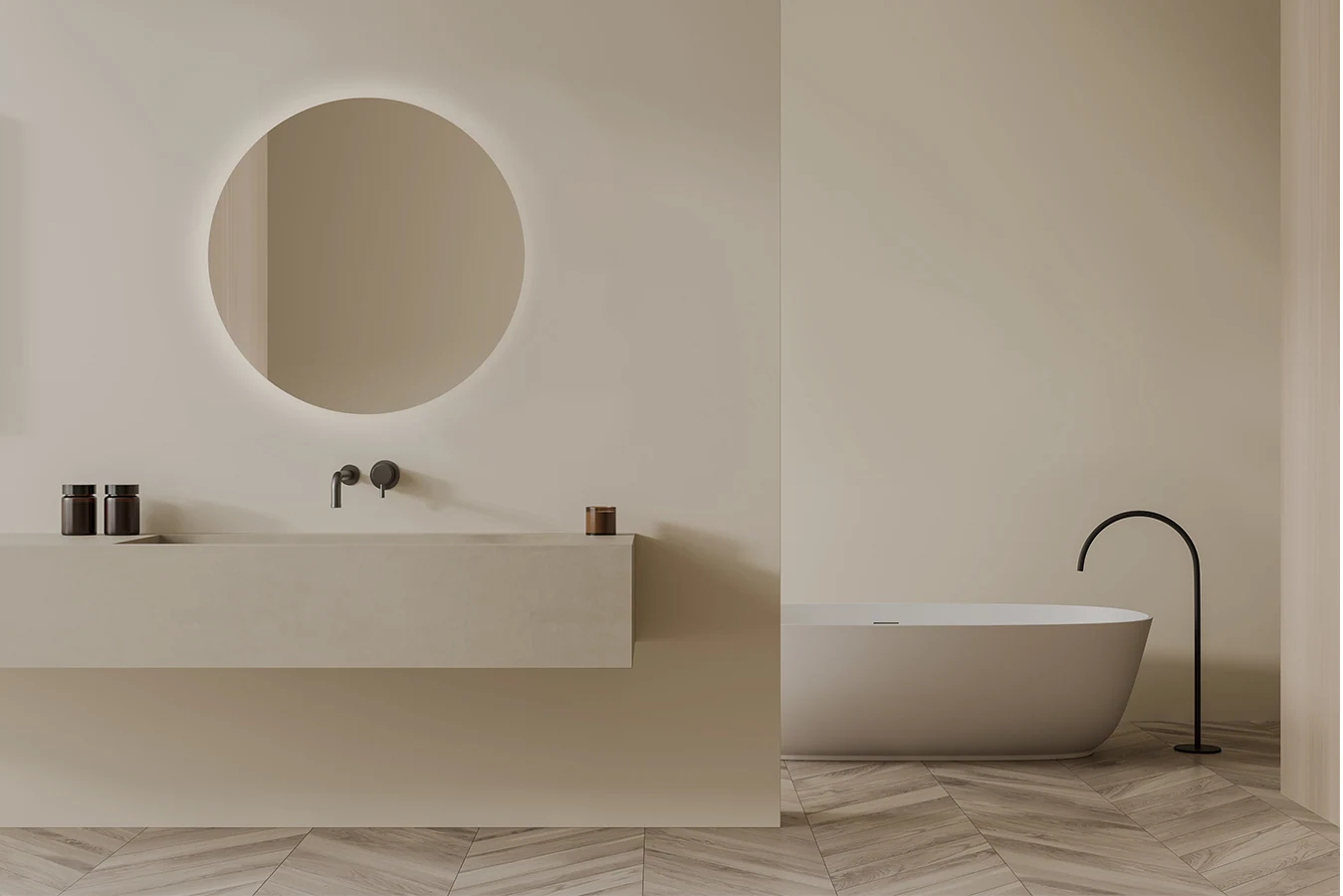deKnudt Brio Clear IP44 Plus Nach Mass – Raumansicht 5