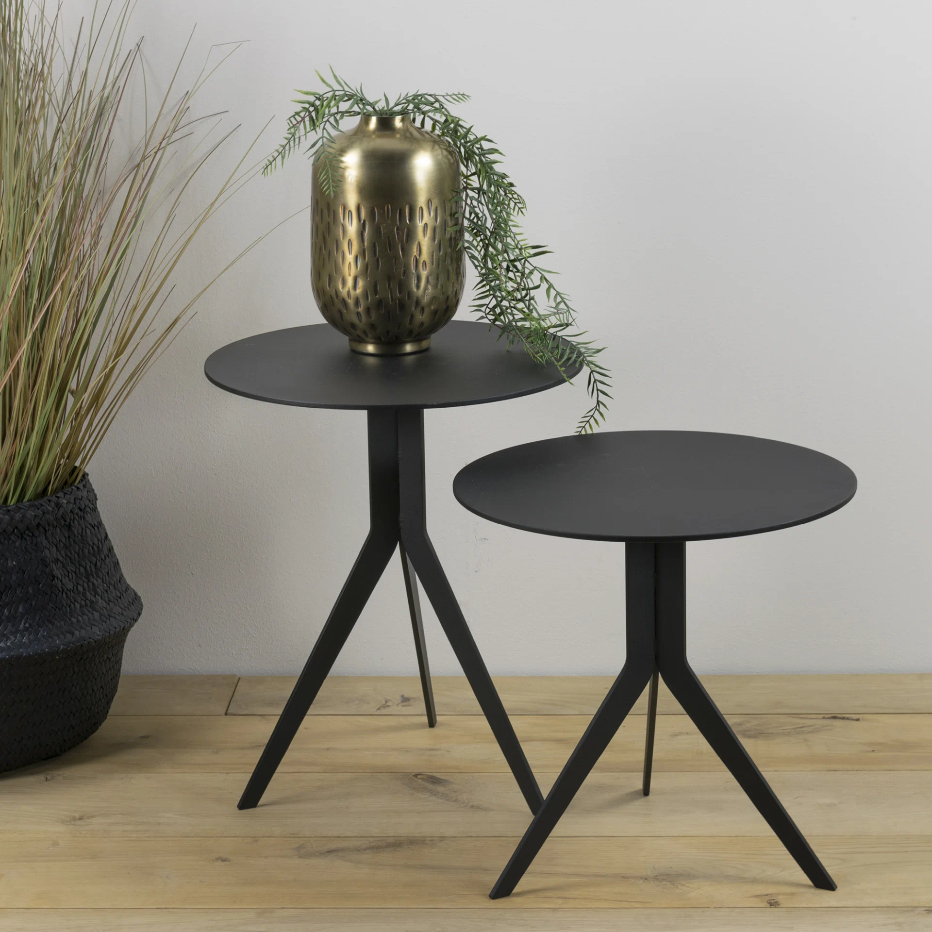 Spinder Design Daley High Beistelltisch Schwarz