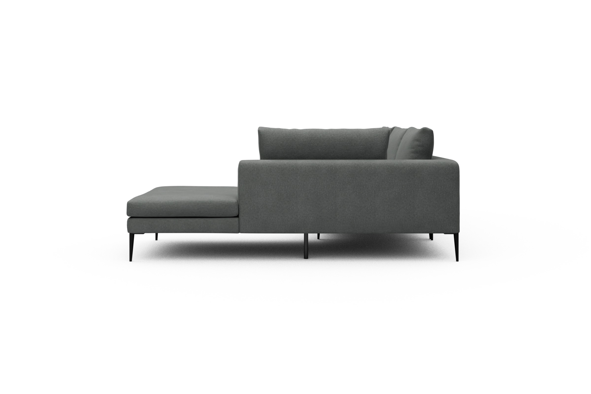 Ecksofa Paul Relax-Ecke links mit 3-Sitzer Satya-Steel
