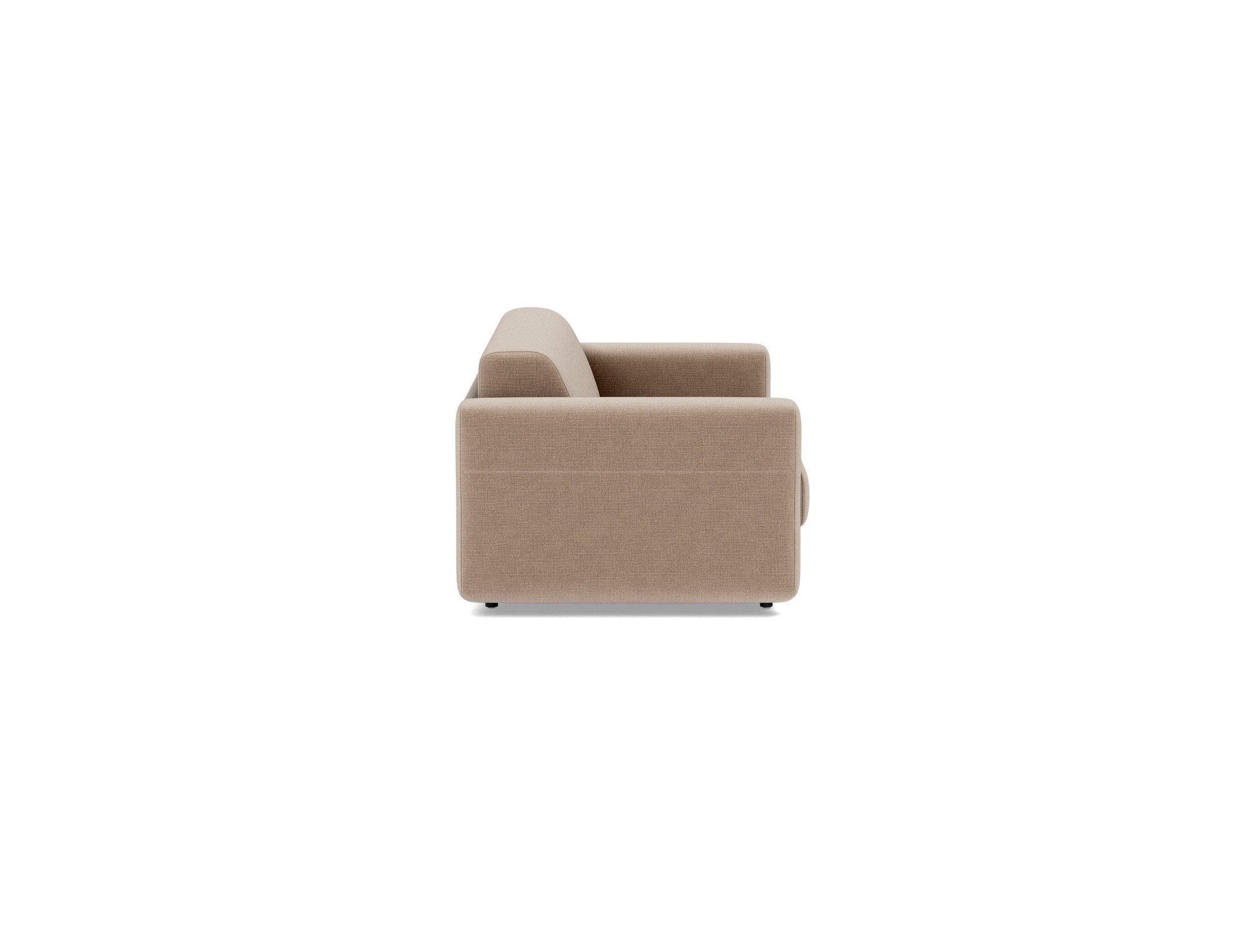 Schlafsofa Killian mit Taschenfederkernmatratze 140 Chenille Esina 417-Mocha