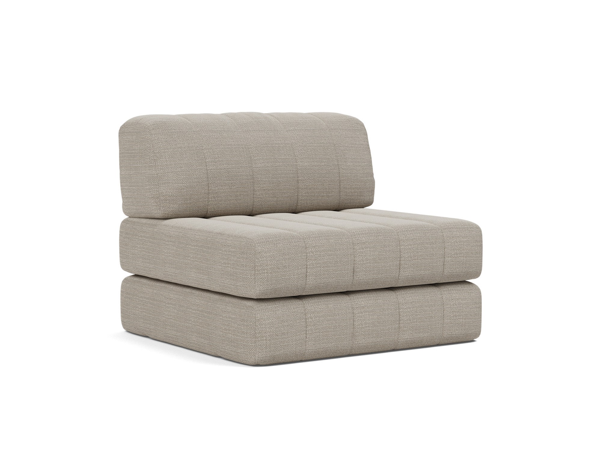 Schlafsessel CozyPad Strukturierter Stoff Kenya 579-Gravel