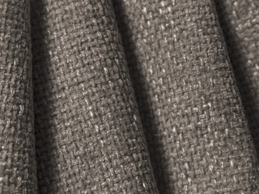 Cosmopolitan Design Ecksofa Tulum 4-Sitzer Chenille Eden Hellgrau Rechts