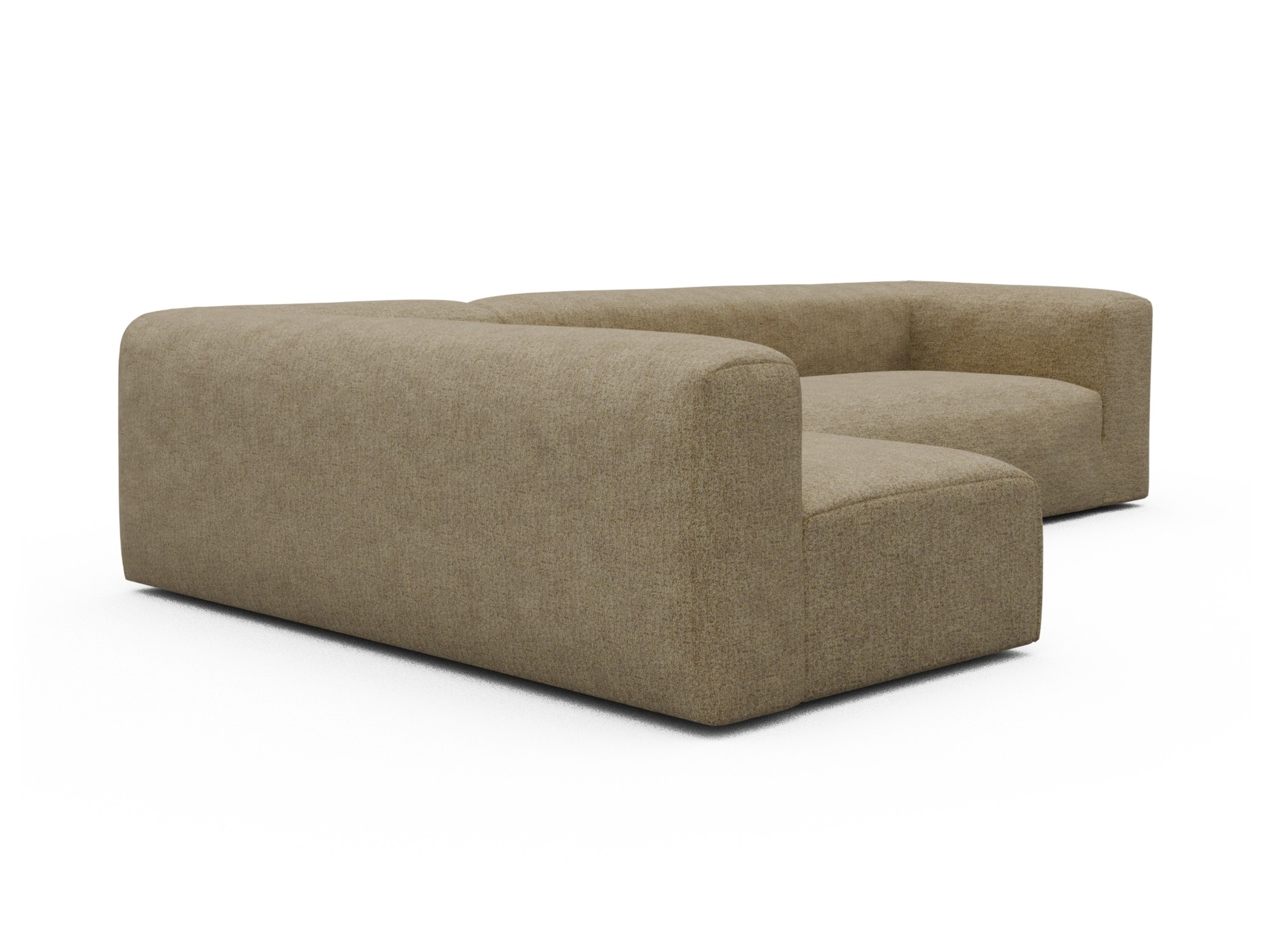 Skandi Home Ecksofa Fred 2x 2,5-Sitzer links offen Carreno-Silician-Yellow moebelfaktor
