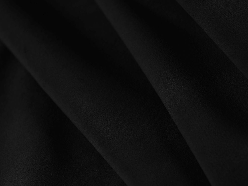 Cosmopolitan Design Sofa Siena 4-Sitzer Samt Salvador Schwarz