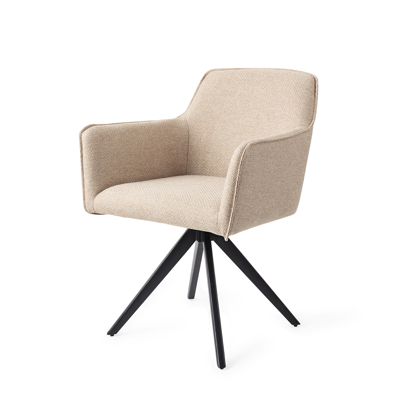 Jesper Home Esszimmerstuhl Hofu Wild-Walnut Turn Schwarz