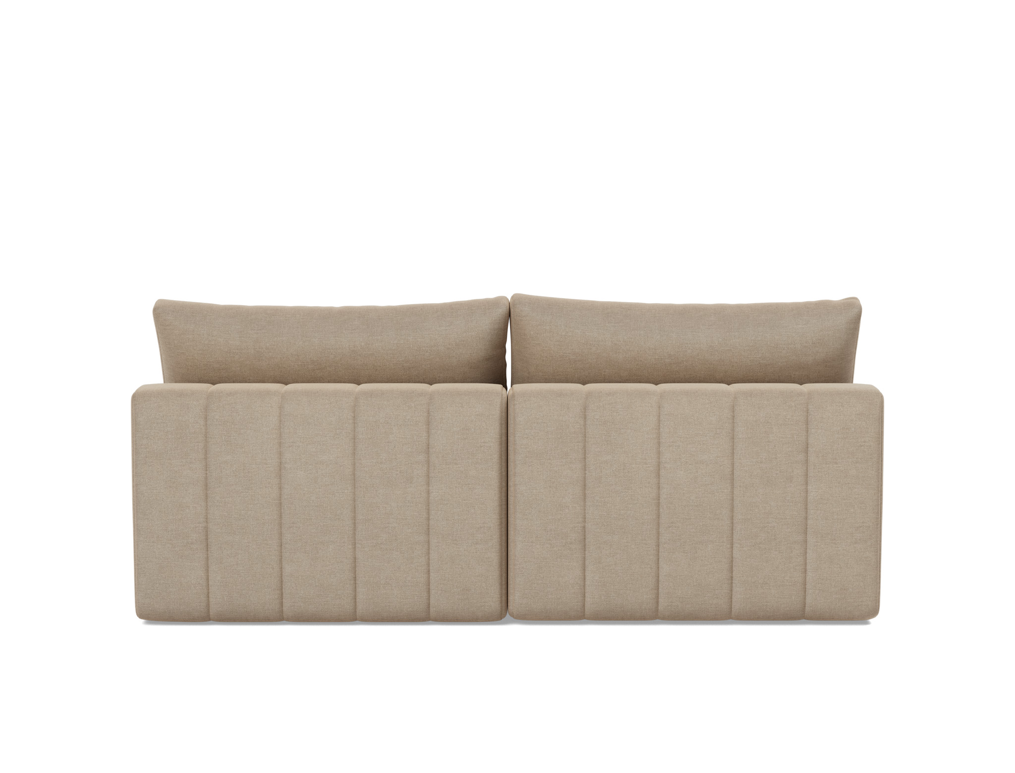 Schlafsofa Akello mit Chaiselongue Flachgewebe Phobos 587-Mocha