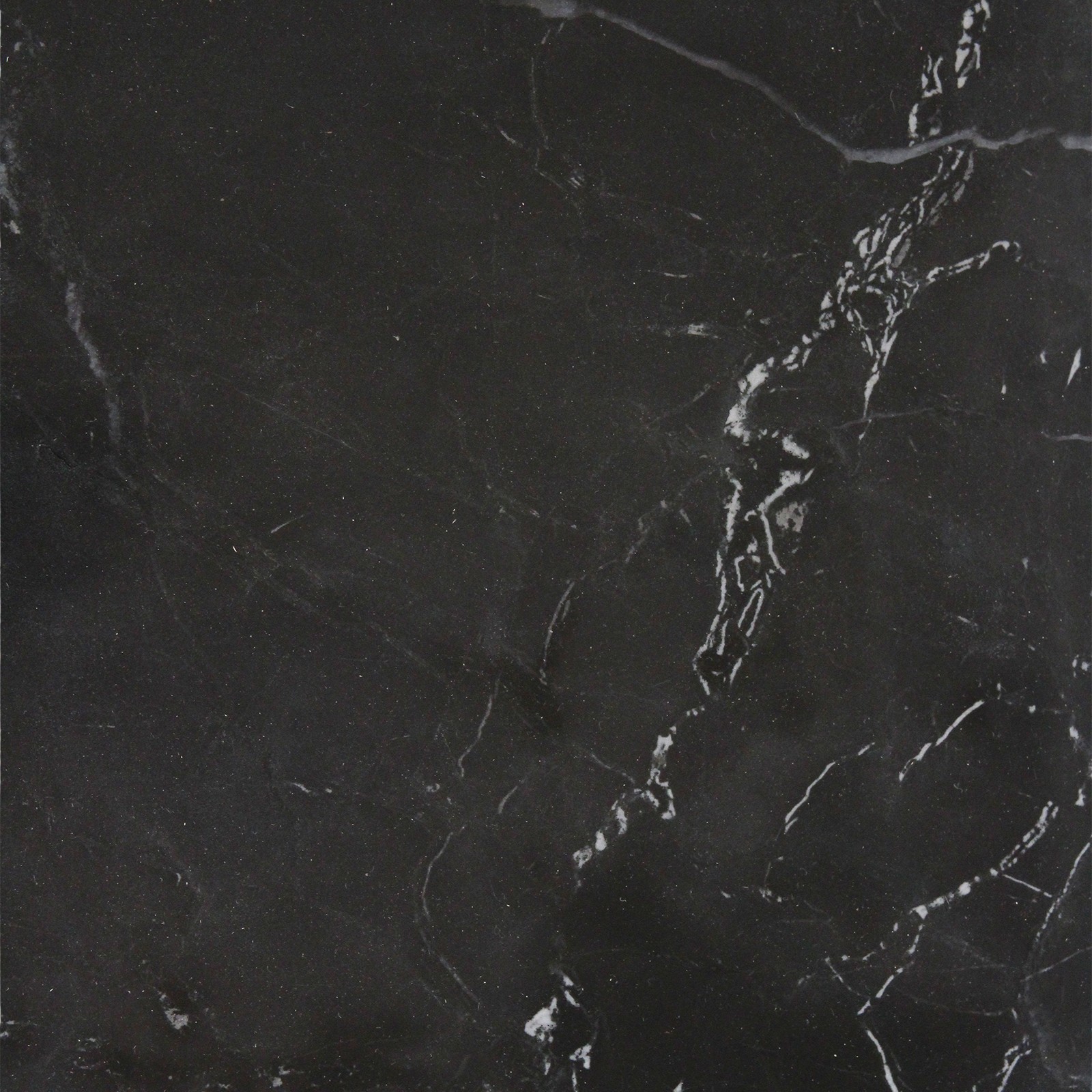 Raw Materials Shanghai-Beistelltisch aus Marmor schwarz