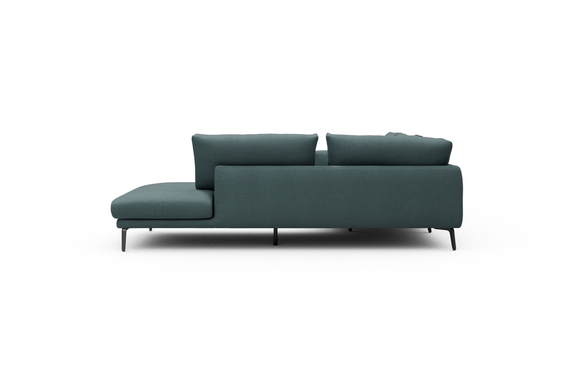 Ecksofa Karl Relax-Ecke rechts mit 2,5-Sitzer Satya-Niagara