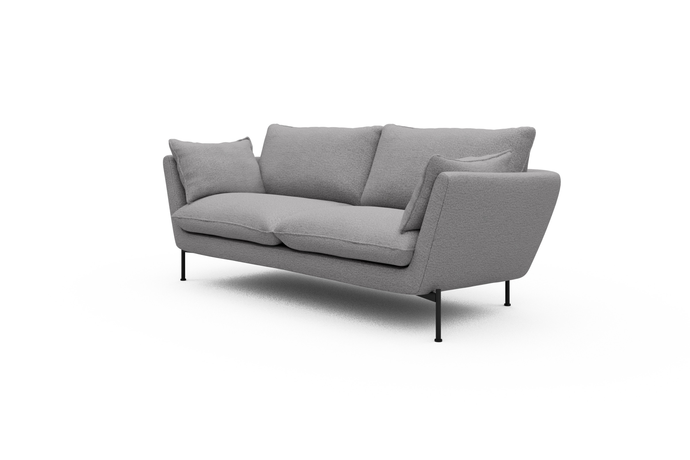 Sofa Anton 2-Sitzer Sama-Grey