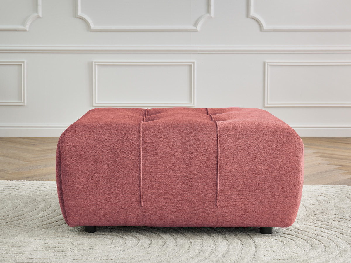 Bobochic Arsene Pouf Samt Orange