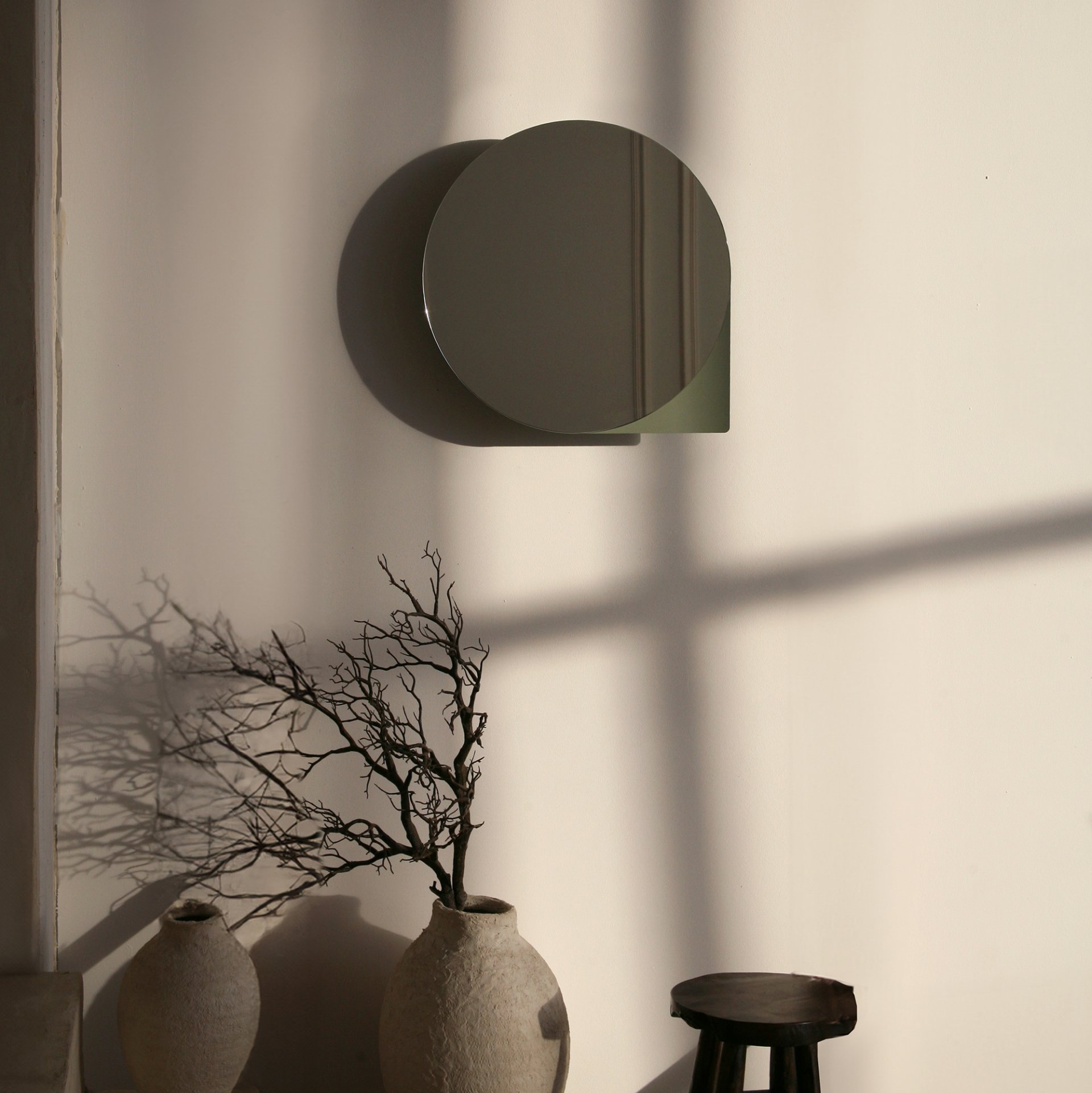 Spinder Design Spiegelschrank Sonnet Small Dusty Green