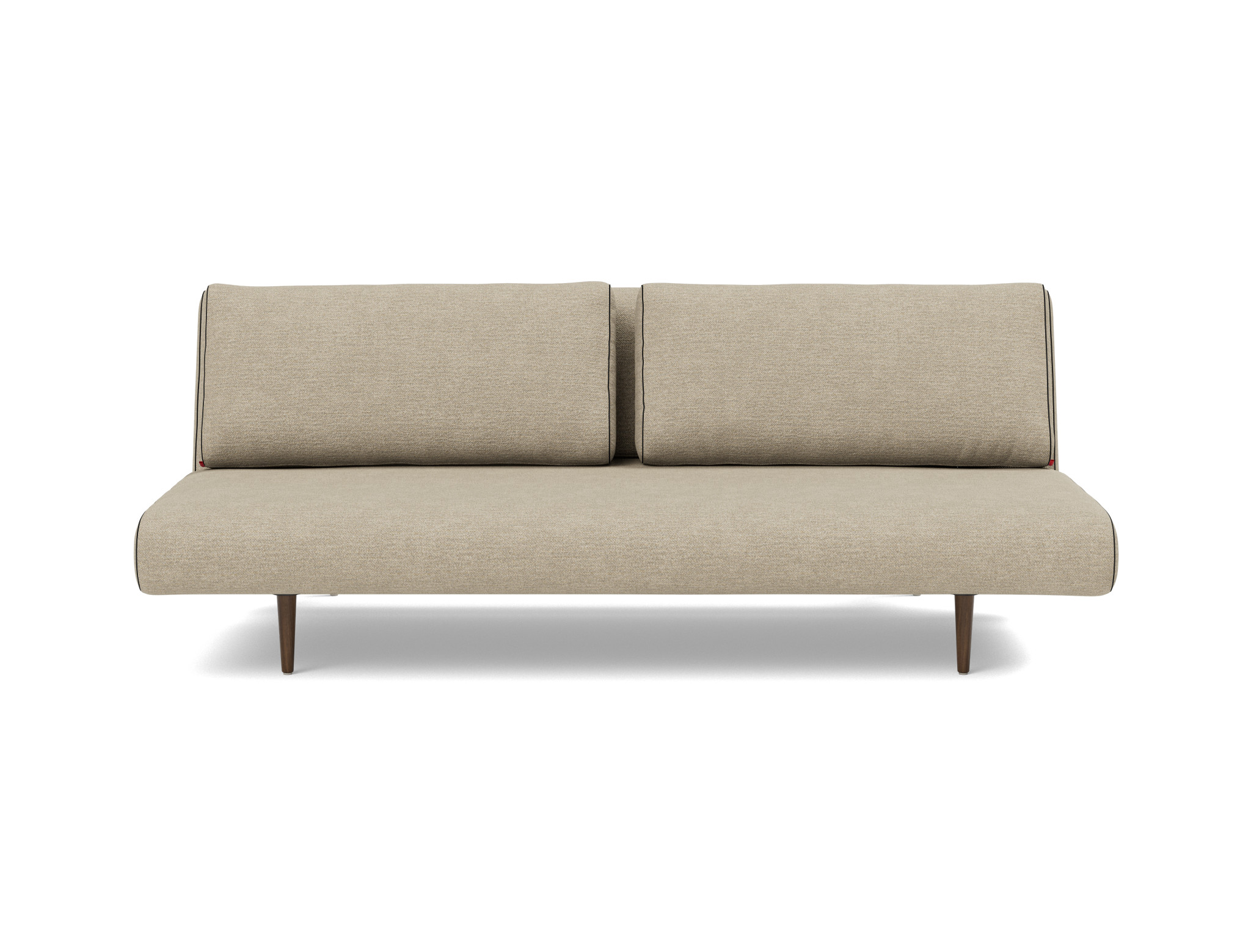 Schlafsofa Unfurl Lounger Strukturierter Stoff Taura 356-Sand