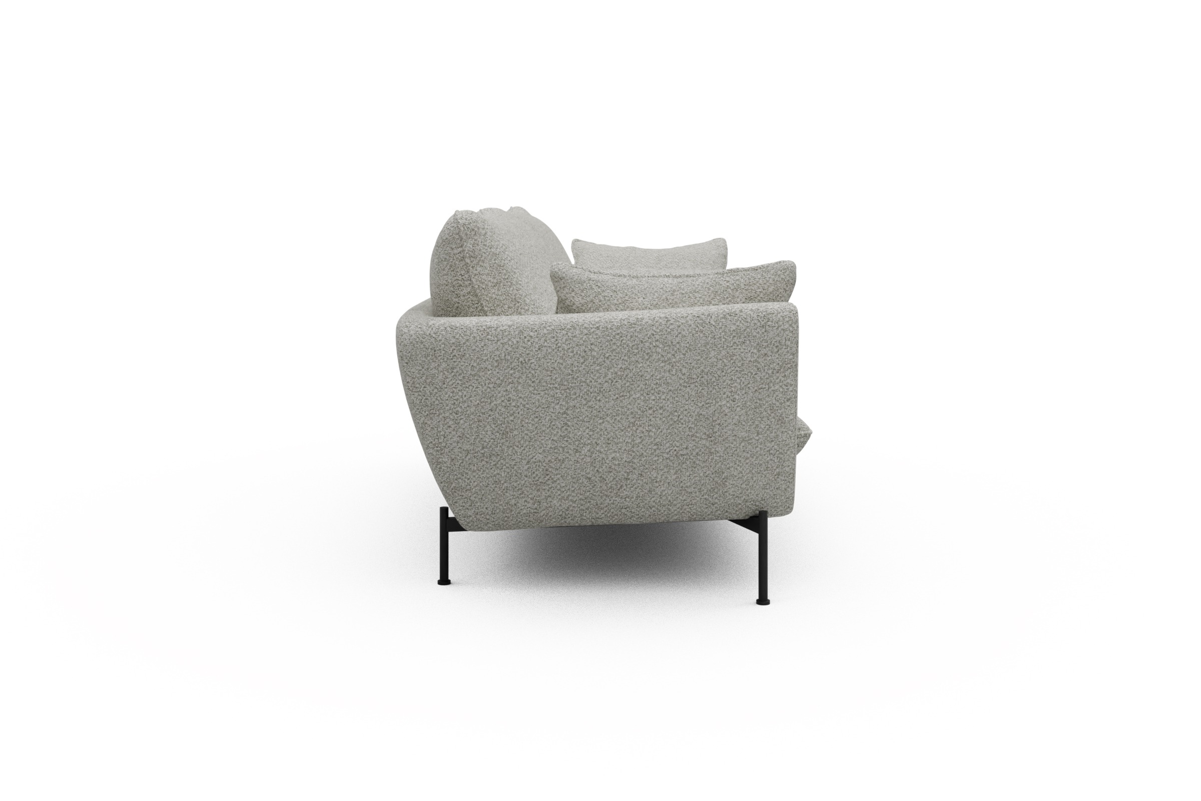 Sofa Anton 3-Sitzer Vanora-Warm-Sand