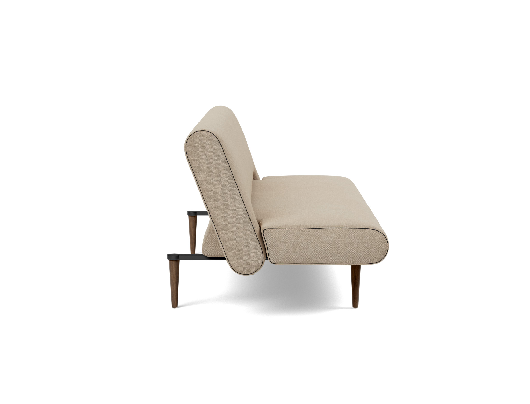 Schlafsofa Unfurl Flachgewebe Phobos 587-Mocha