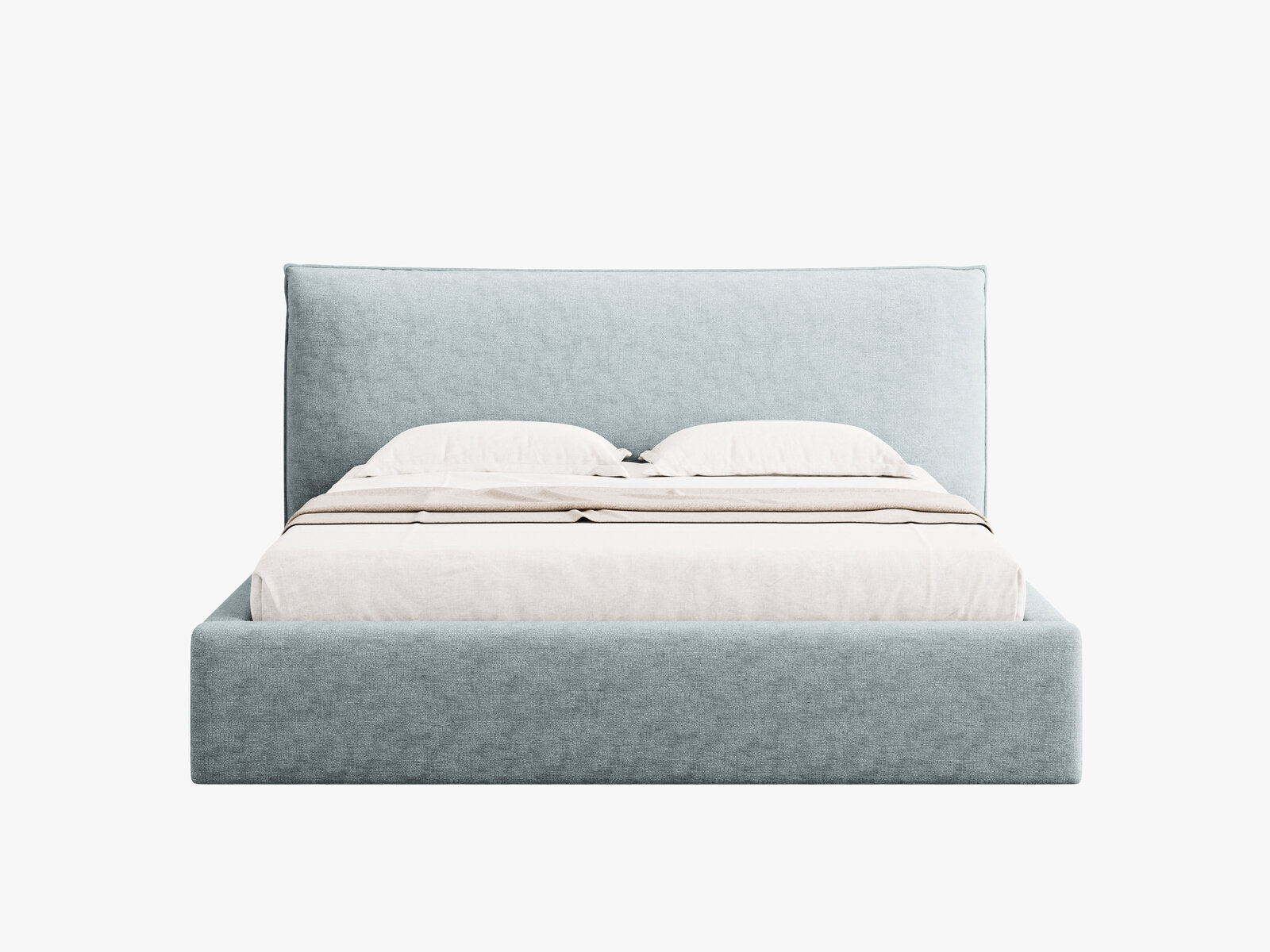 Micadoni Bett Kaelle Chenille Perfect Harmony Hellblau