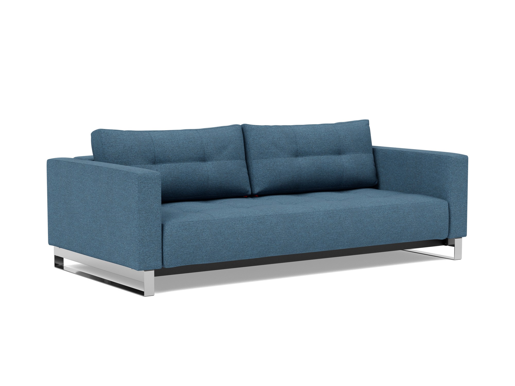 Schlafsofa Cassius D.E.L. Strukturierter Stoff Weda 302-Weda-Blue