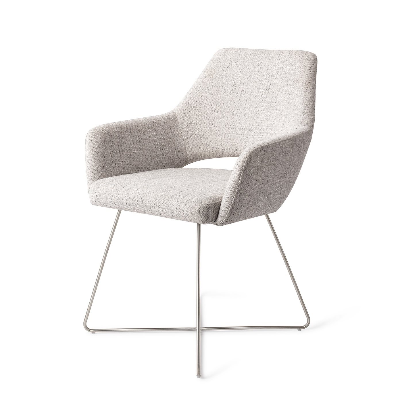 Jesper Home Esszimmerstuhl Yanai Pigeon Cross Stahl
