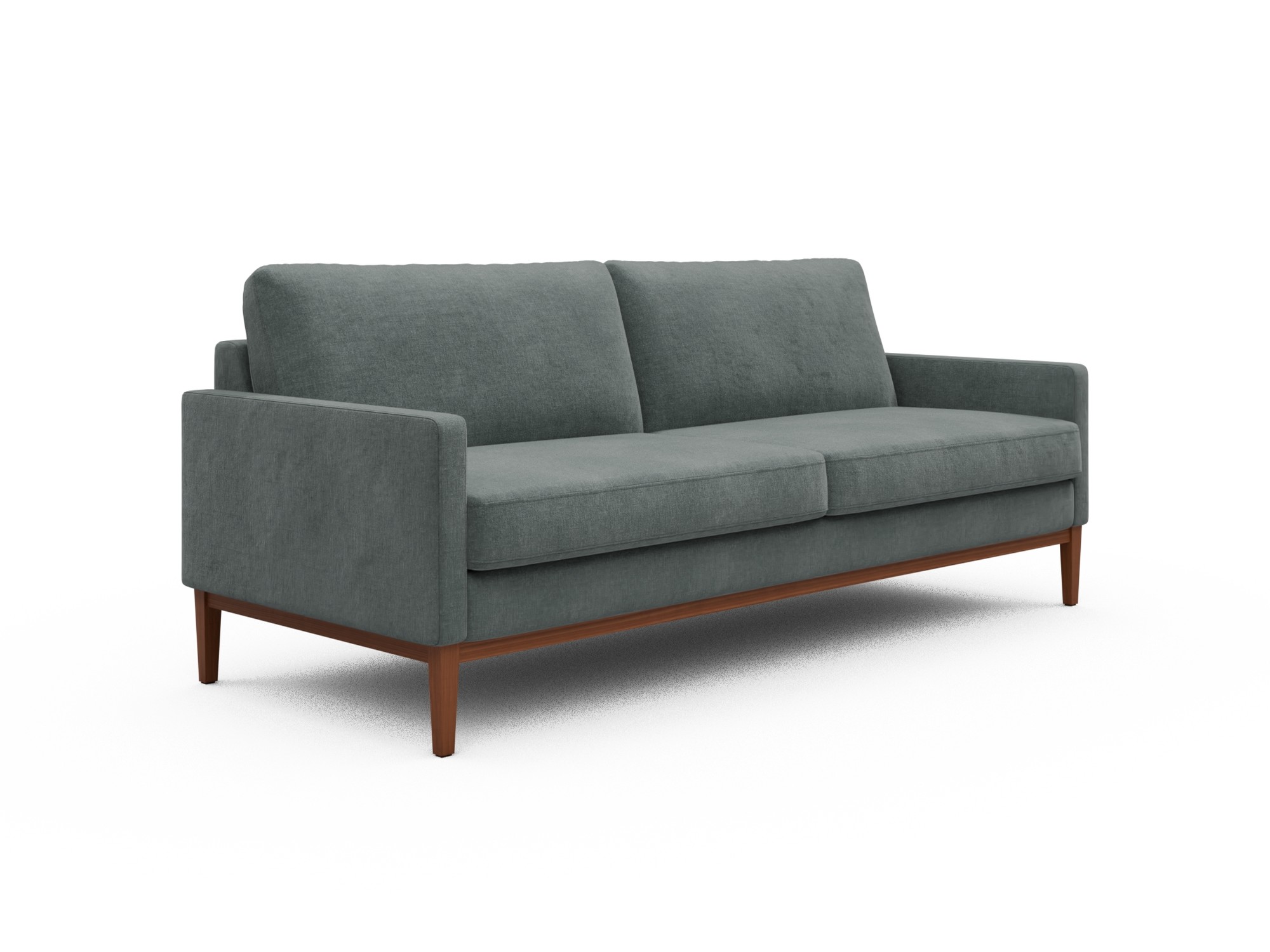 Skandi Home Sofa Bodo 3-Sitzer Smooth-Silver-Grey moebelfaktor
