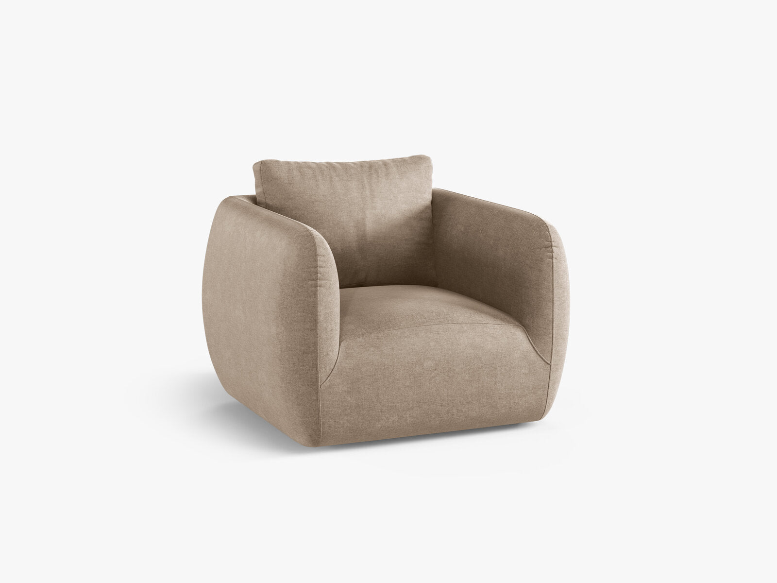 Micadoni Sessel Iga Strukturierter Stoff Wind Sand