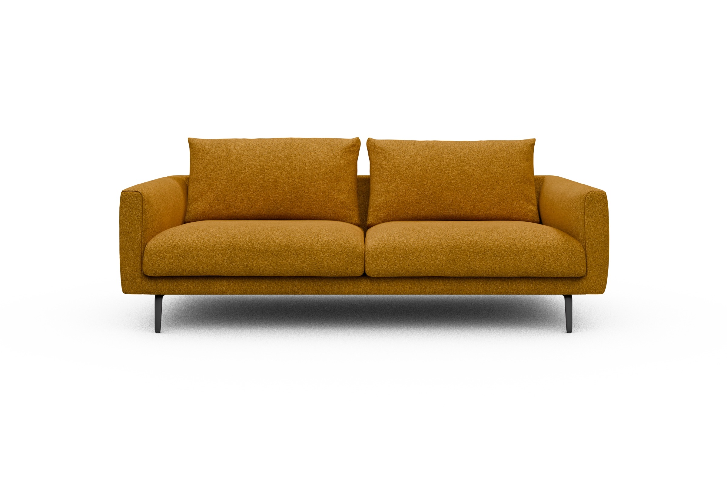 Skandi Home Sofa Karl 3-Sitzer Boucle-Ochre moebelfaktor