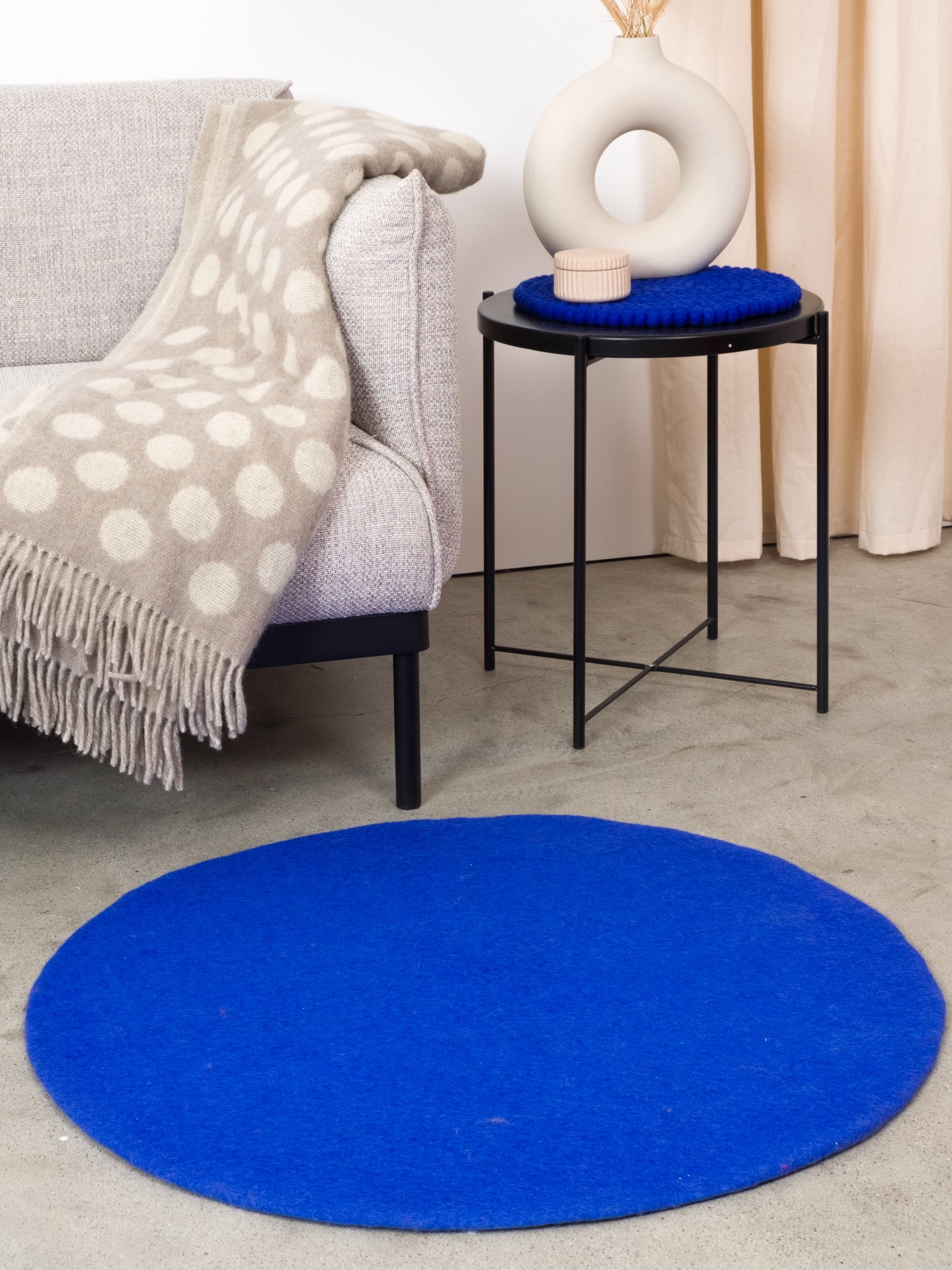 myfelt Isa Filzteppich - 70 cm