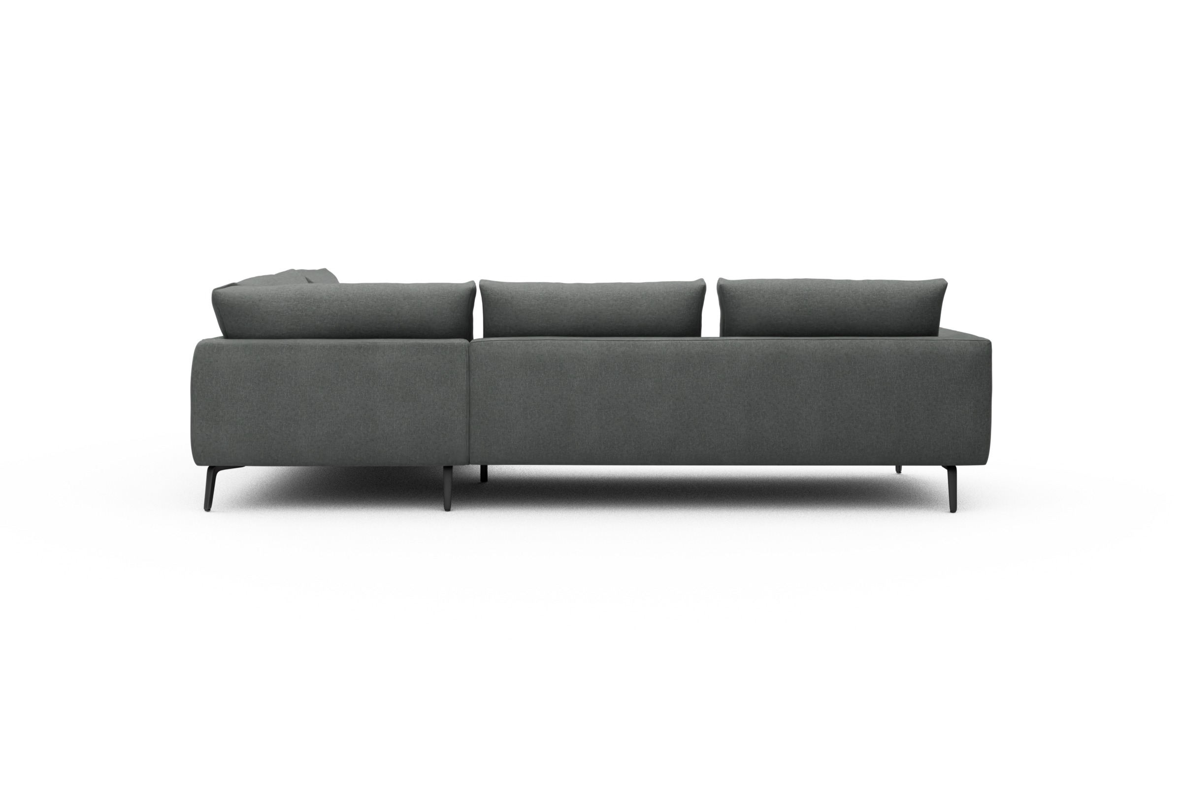 Ecksofa Karl Relax-Ecke rechts mit 2,5-Sitzer Satya-Steel