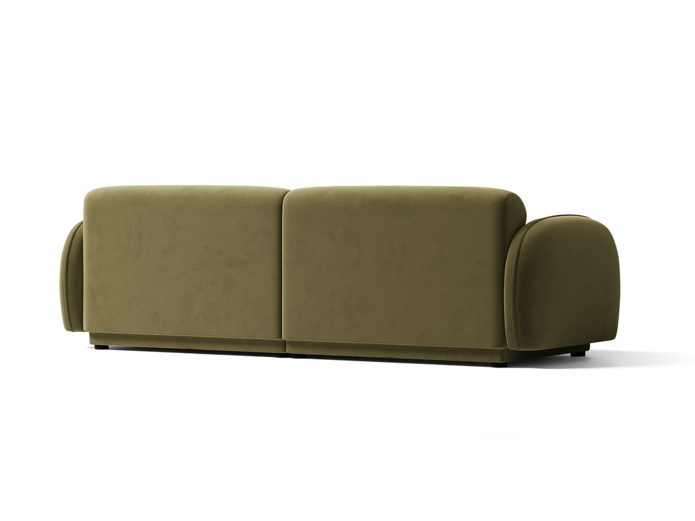 Cosmopolitan Design Sofa Bilbao 4-Sitzer Samt Casino Hellgrün