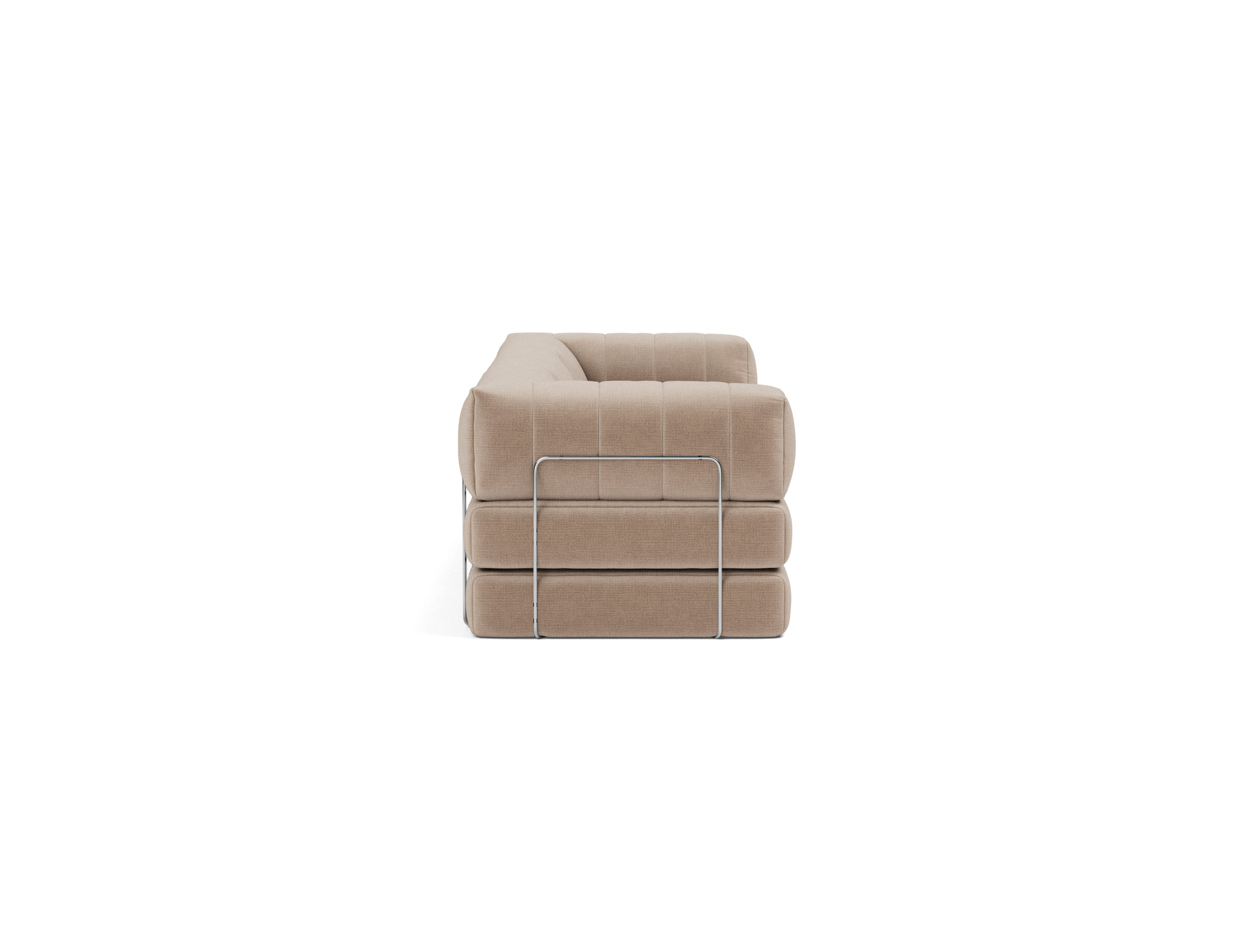 Schlafsofa CozyPad Grand mit Armlehnen Chenille Esina 417-Mocha