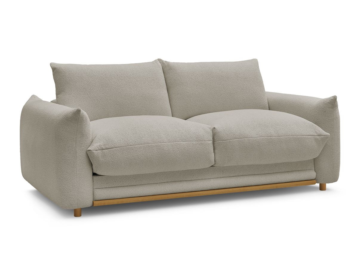 Bouclé-Stoff · Taupe