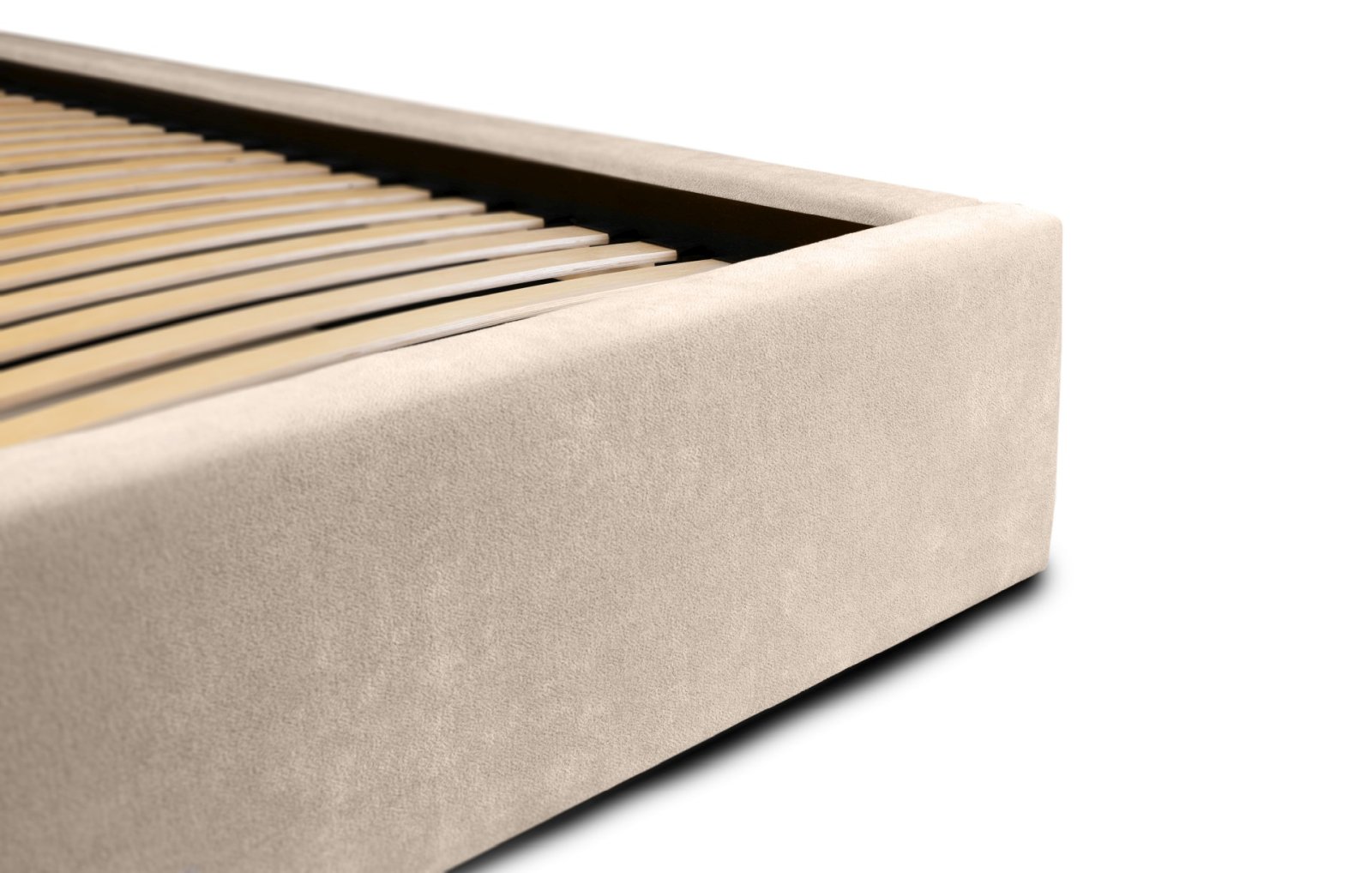 Polsterbett Renoa Chenille 140x200 mit Metallrahmen Ditra-New 20