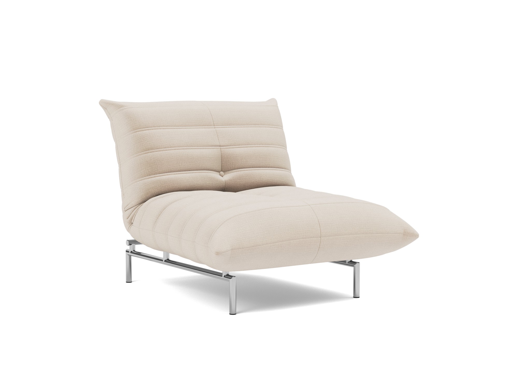 Sessel Mikunjo Chenille Esina 410-Almond-Beige