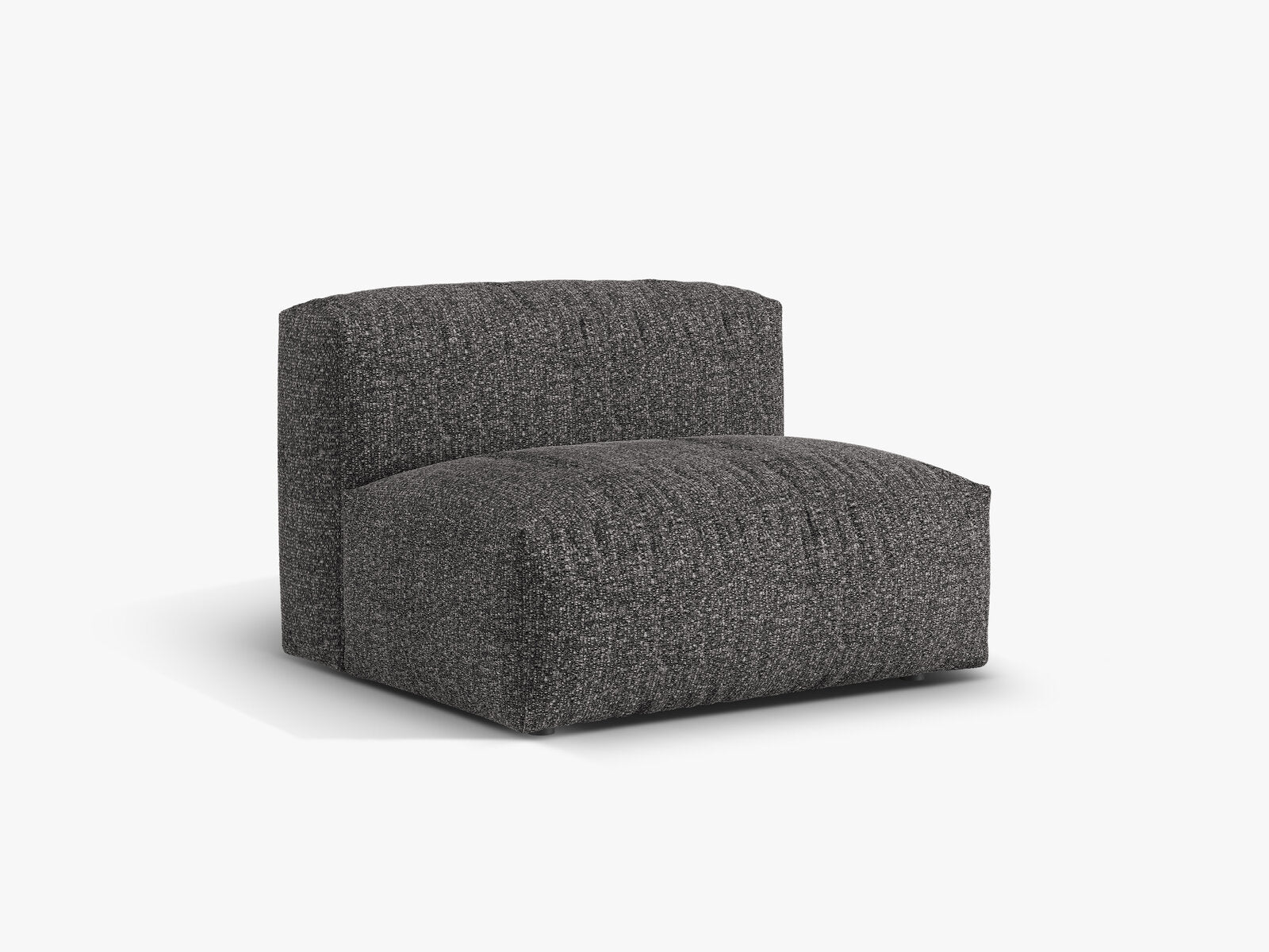 Micadoni Modul Martina 1-Sitzer Boucle Monet Anthrazit