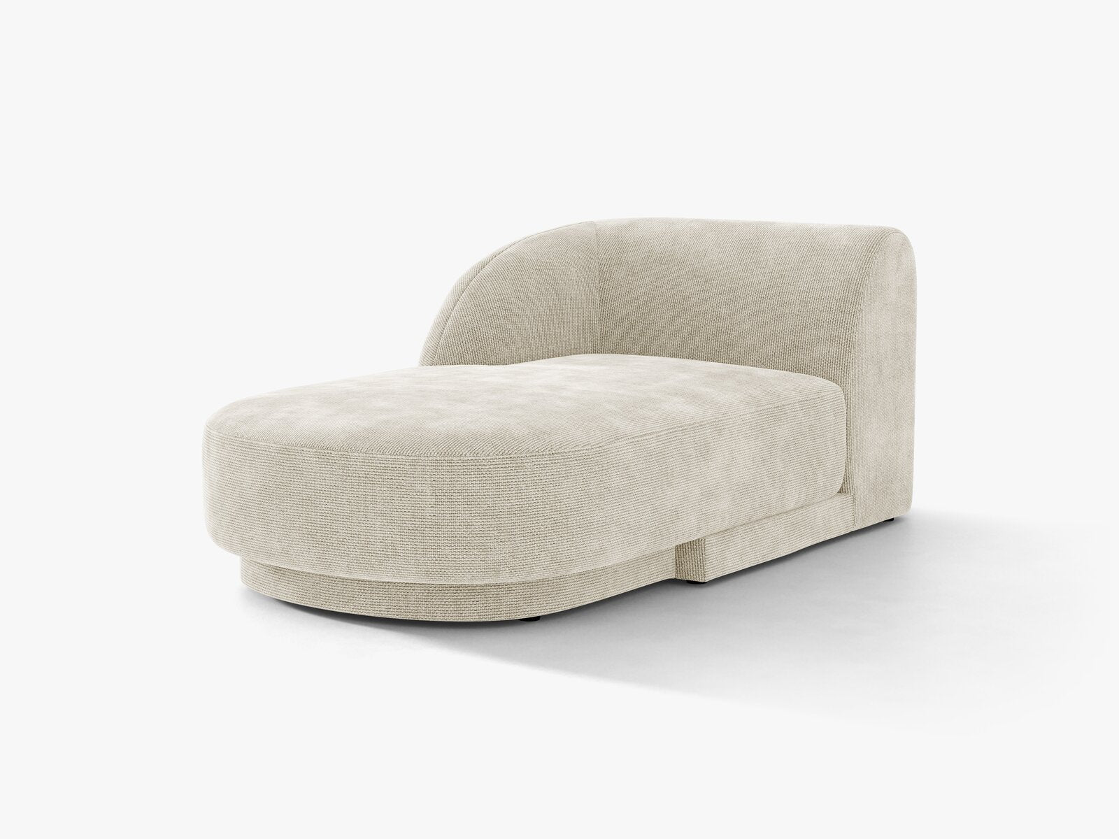 Micadoni Modul Miley 2-Sitzer Chenille Eden Helles Beige Links