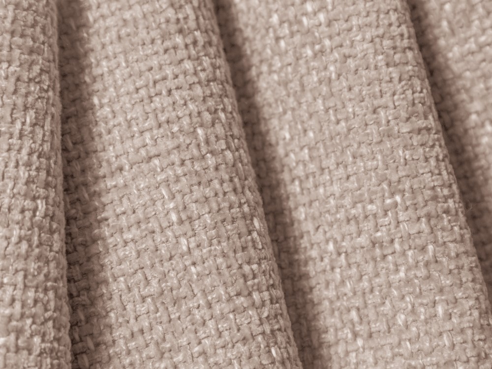 Cosmopolitan Design Ecksofa Tulum 4-Sitzer Chenille Eden Dunkelbeige Rechts