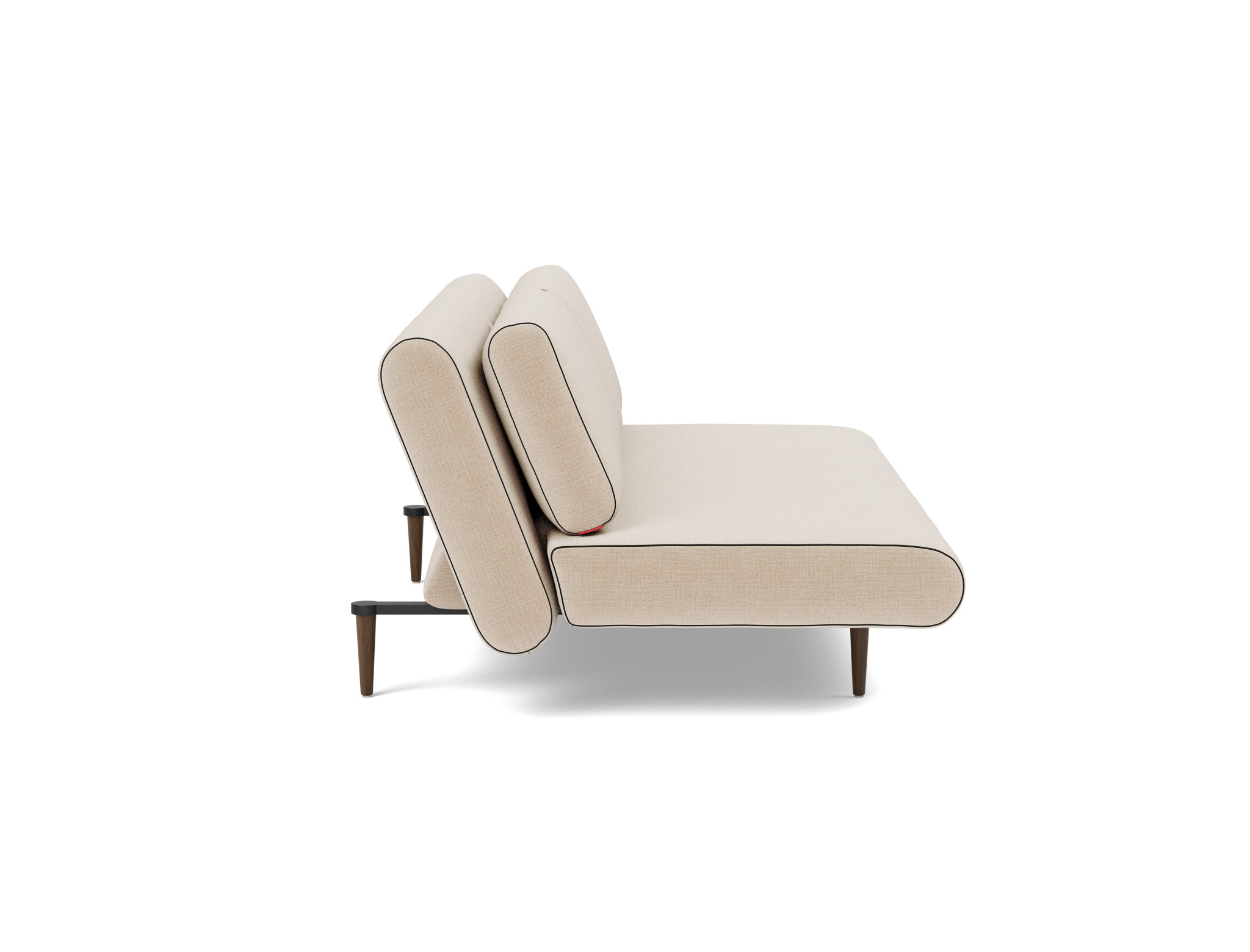 Schlafsofa Unfurl Lounger Chenille Esina 410-Almond-Beige