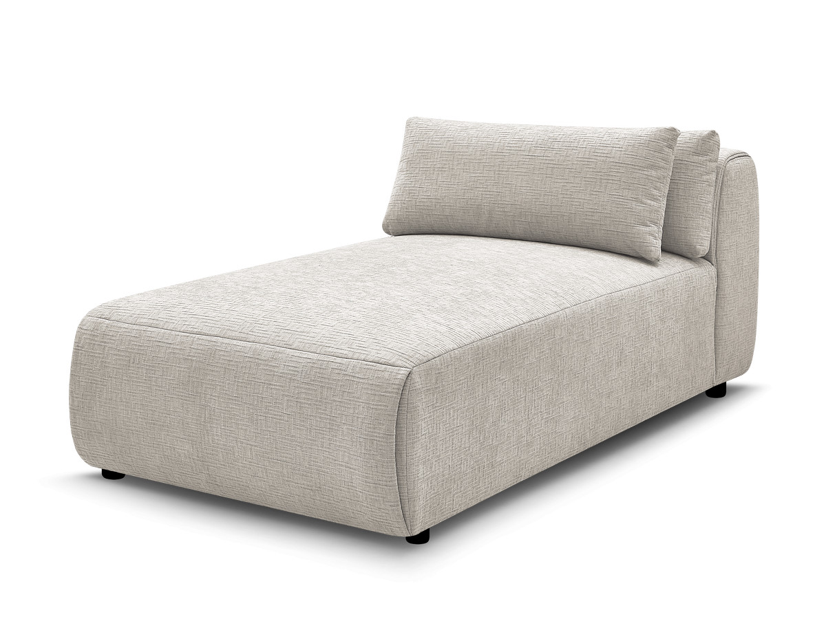 Bobochic Jana Méridienne-Modul Strukturstoff Beige