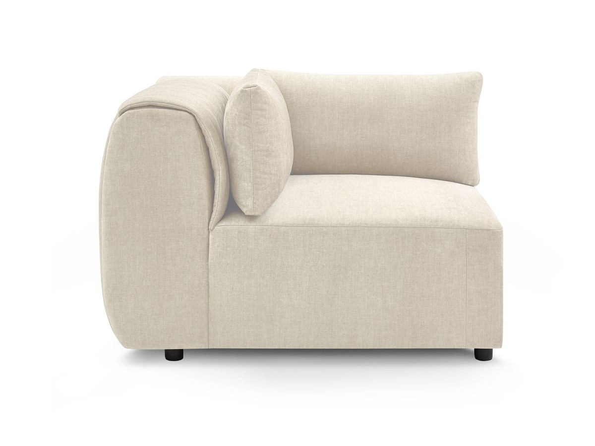 Bobochic Jeanne Eckmodul Samt Beige