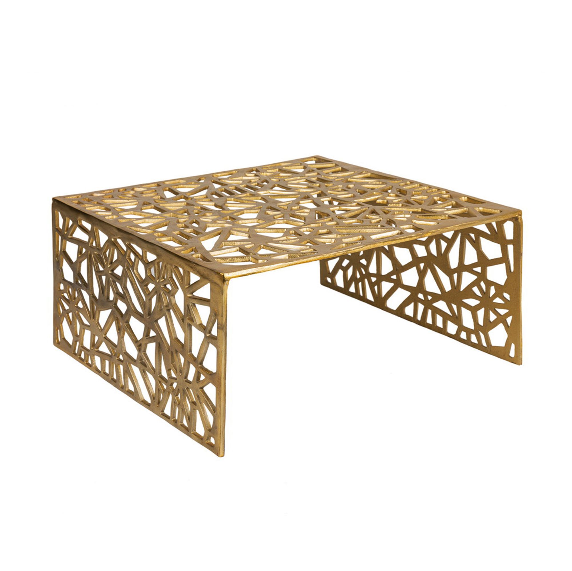 Couchtisch Langevag Aluminium Gold 60 × 60 × 31 cm